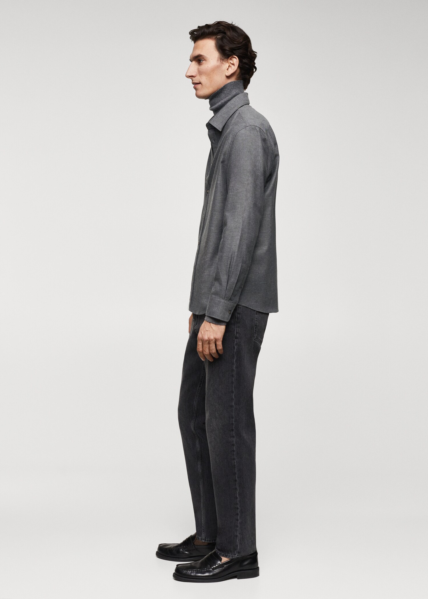 100% cotton fil-a-fil shirt - Details of the article 2