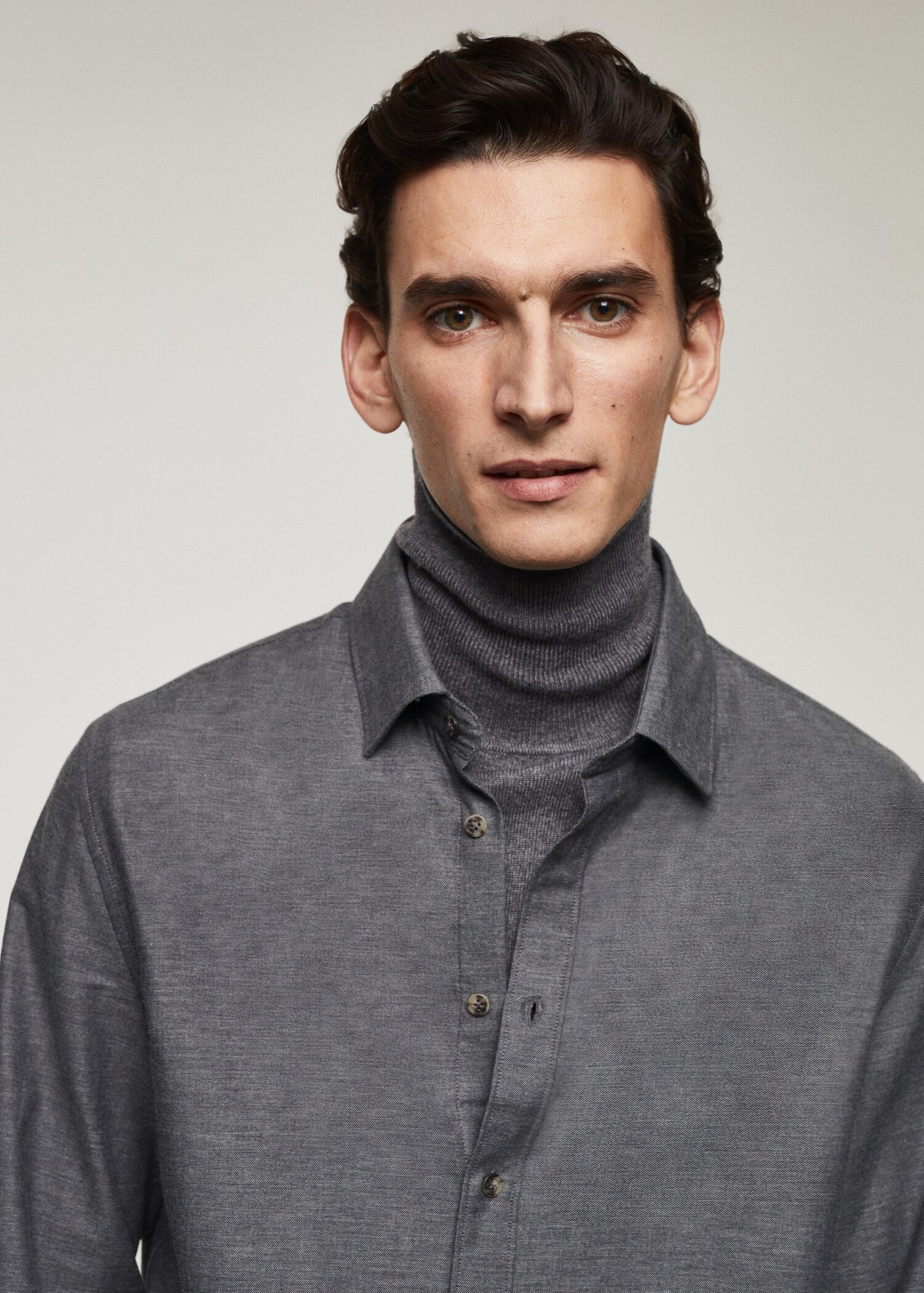 100% cotton fil-a-fil shirt - Details of the article 3