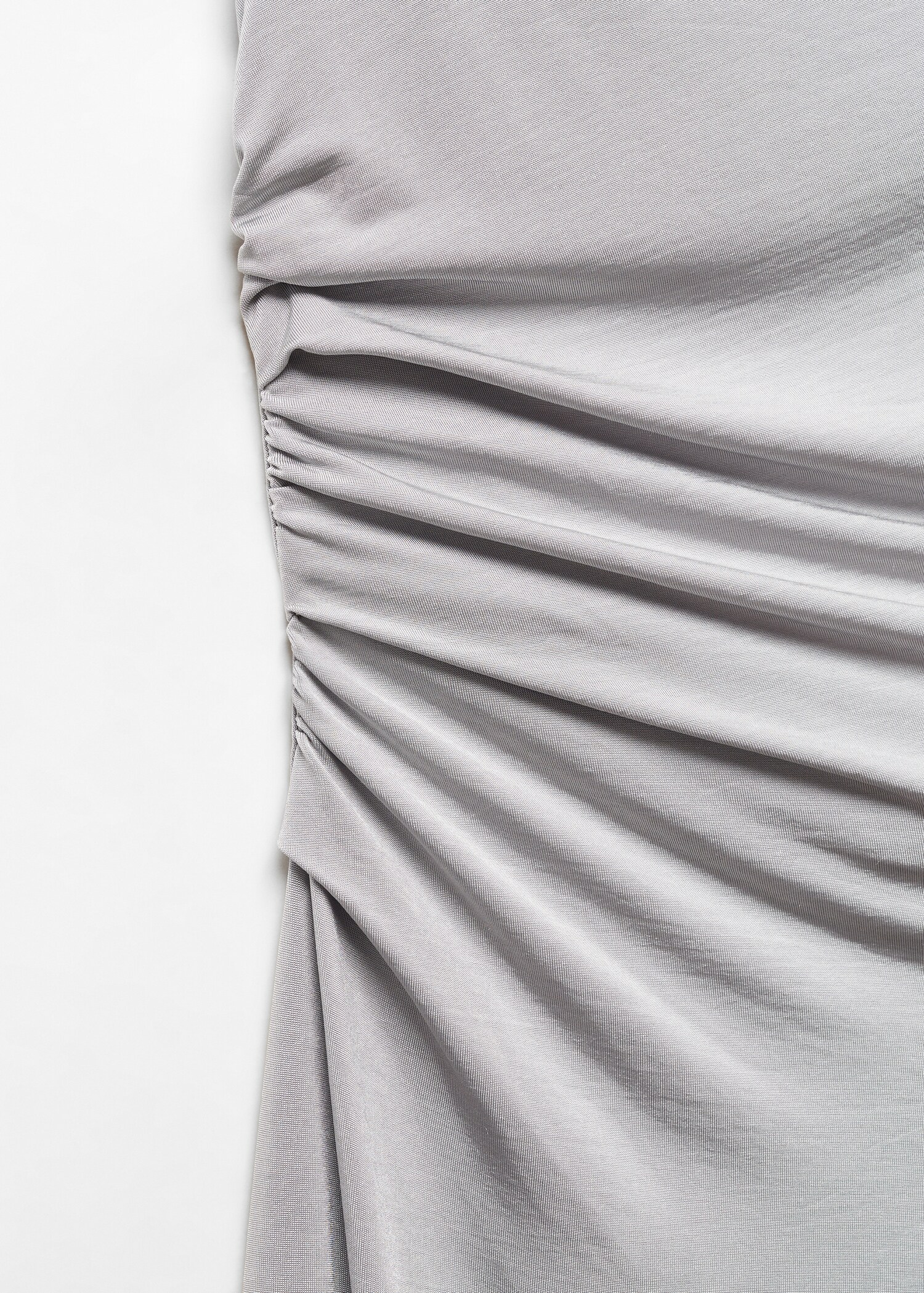 Draped dress with slit - Details of the article 8