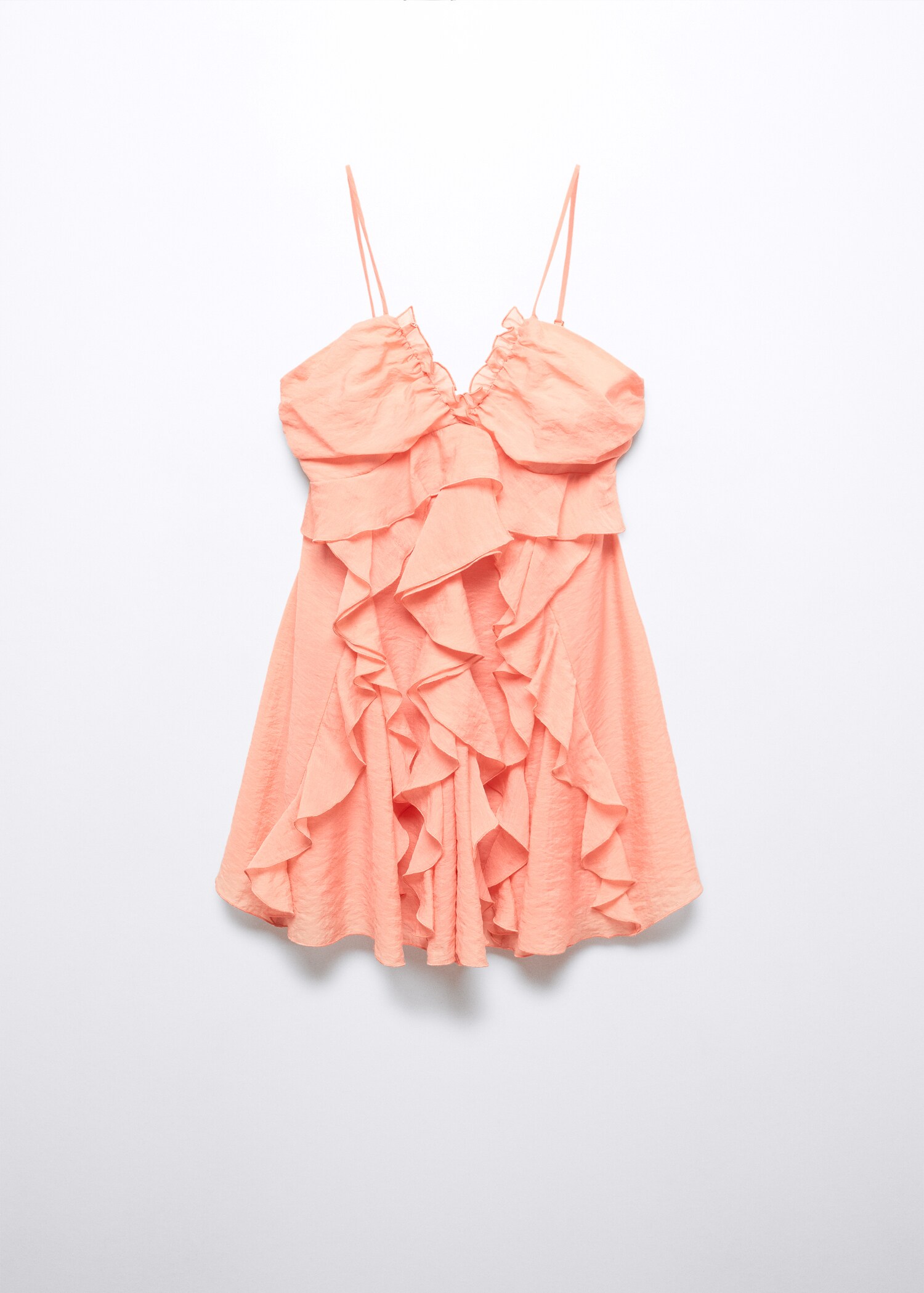 Vestido volantes lyocell - Artículo sin modelo