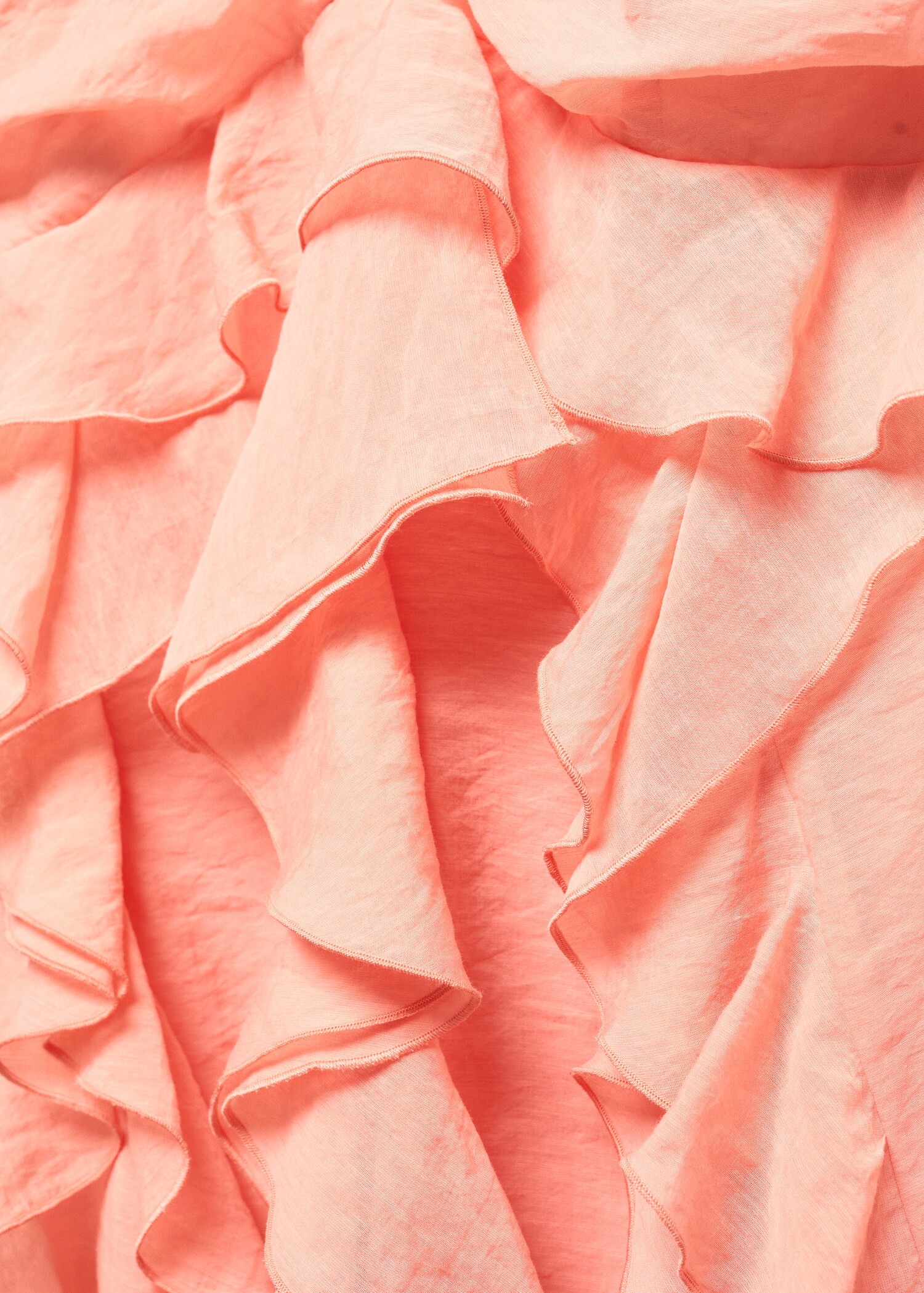 Vestido volantes lyocell - Detalle del artículo 8