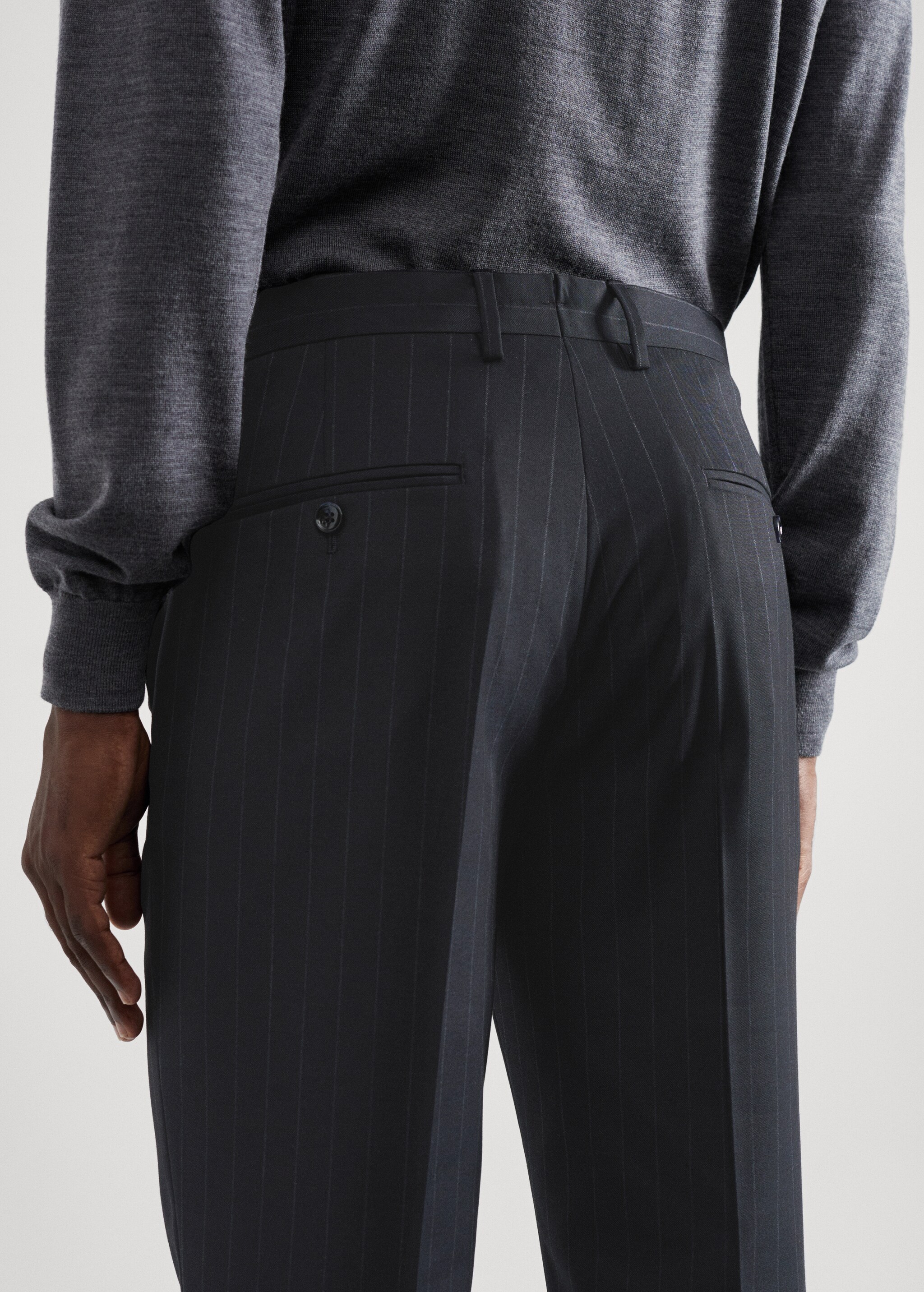 Pantalon costume slim-fit tissu stretch - Détail de l'article 4
