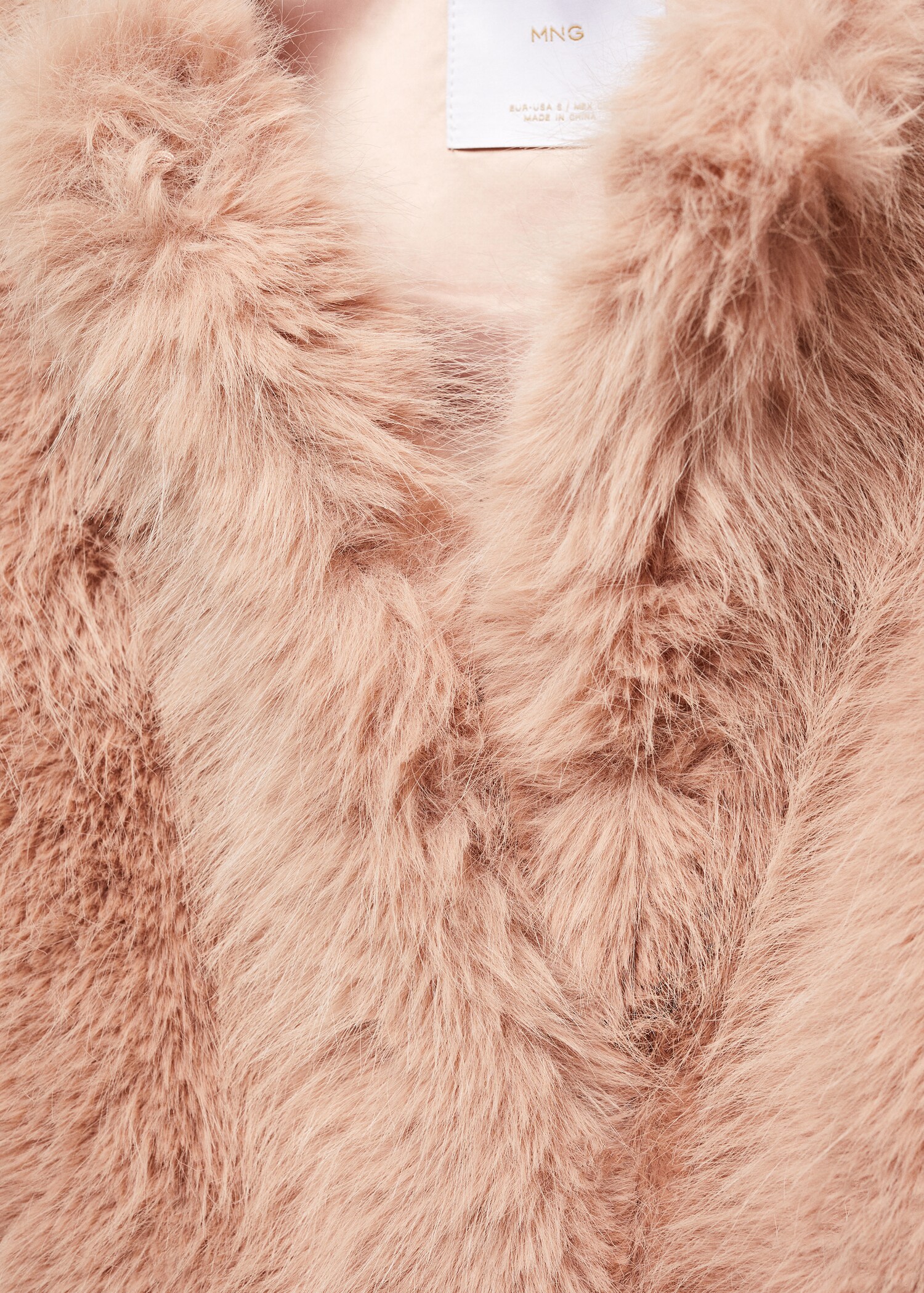 Fur effect jacket - Details of the article 0