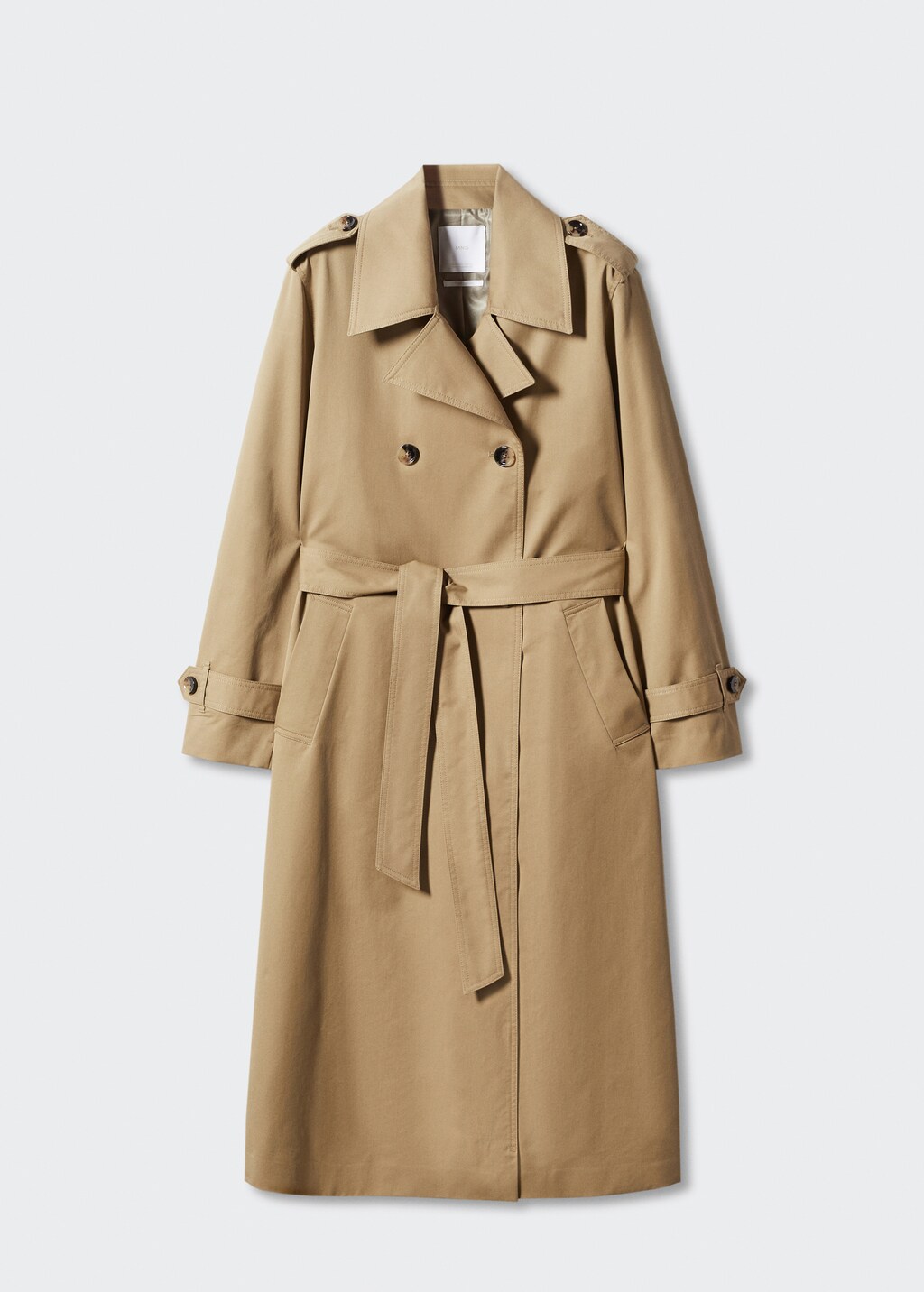 Double-breasted trench coat | MANGO Japan