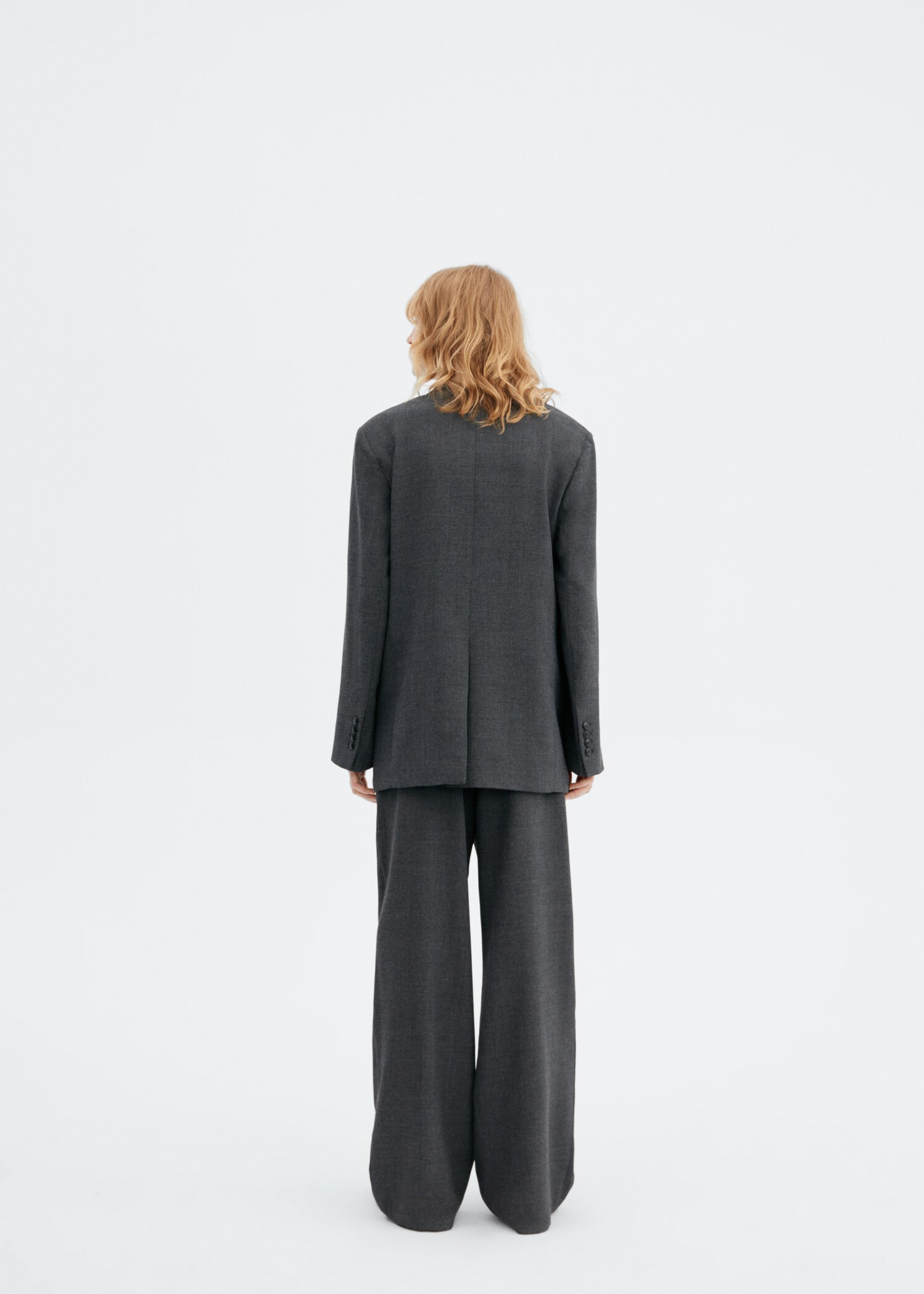 Blazer met open ritsmouw - Achterkant van het artikel