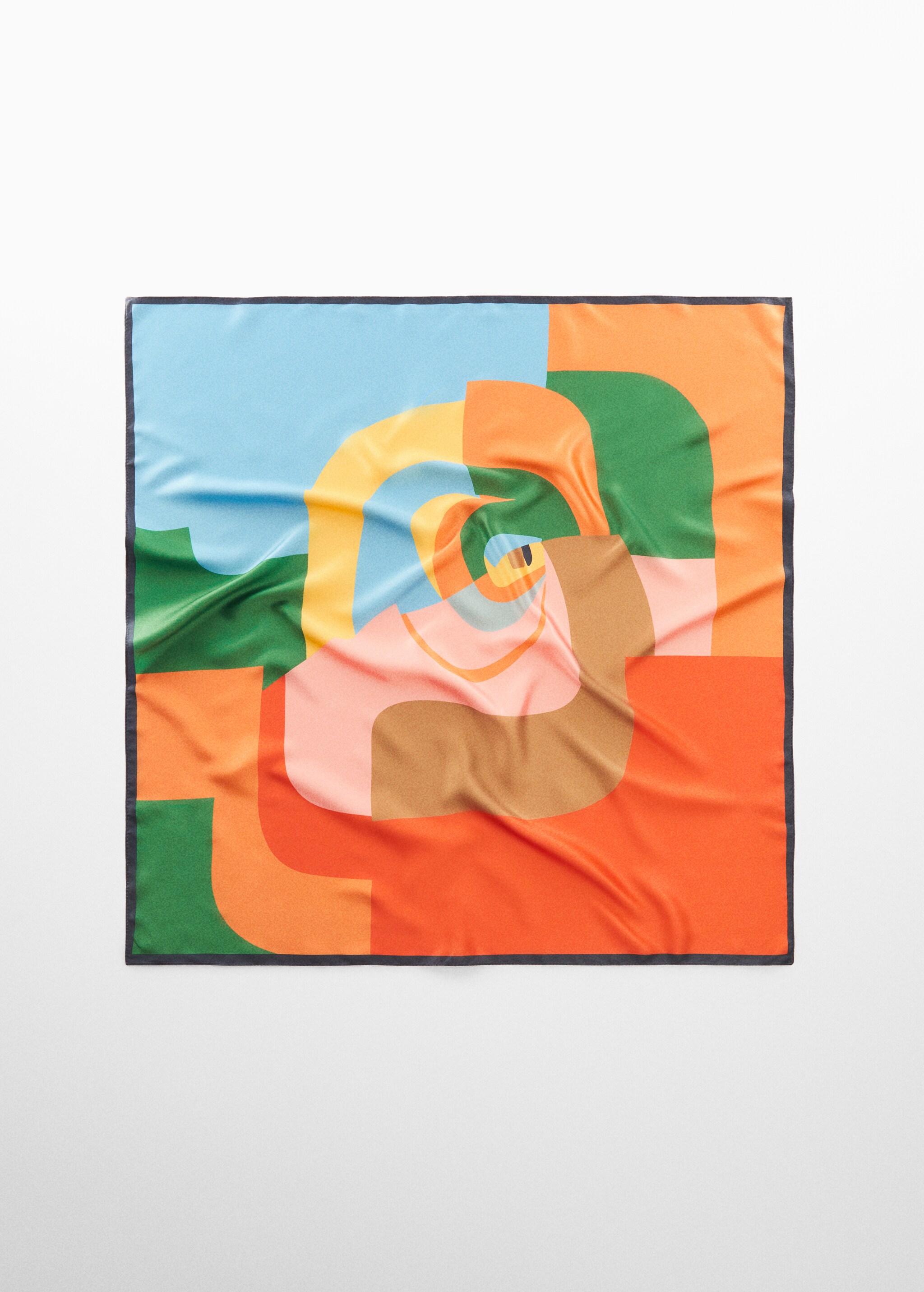 Multicolour print scarf - สินค้าที่ไม่มีแบบ