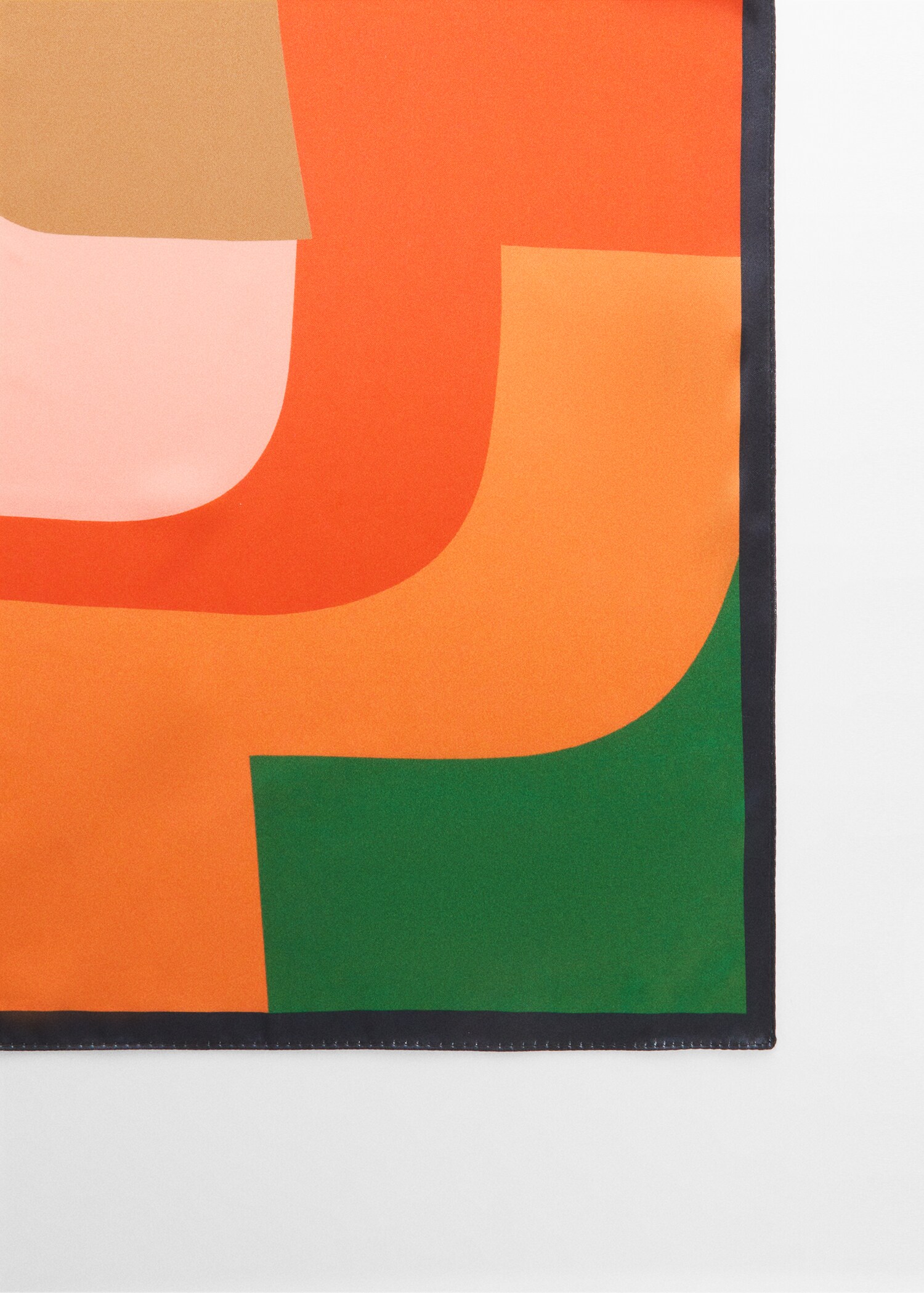 Foulard imprimé multicolore - Détail de l'article 1