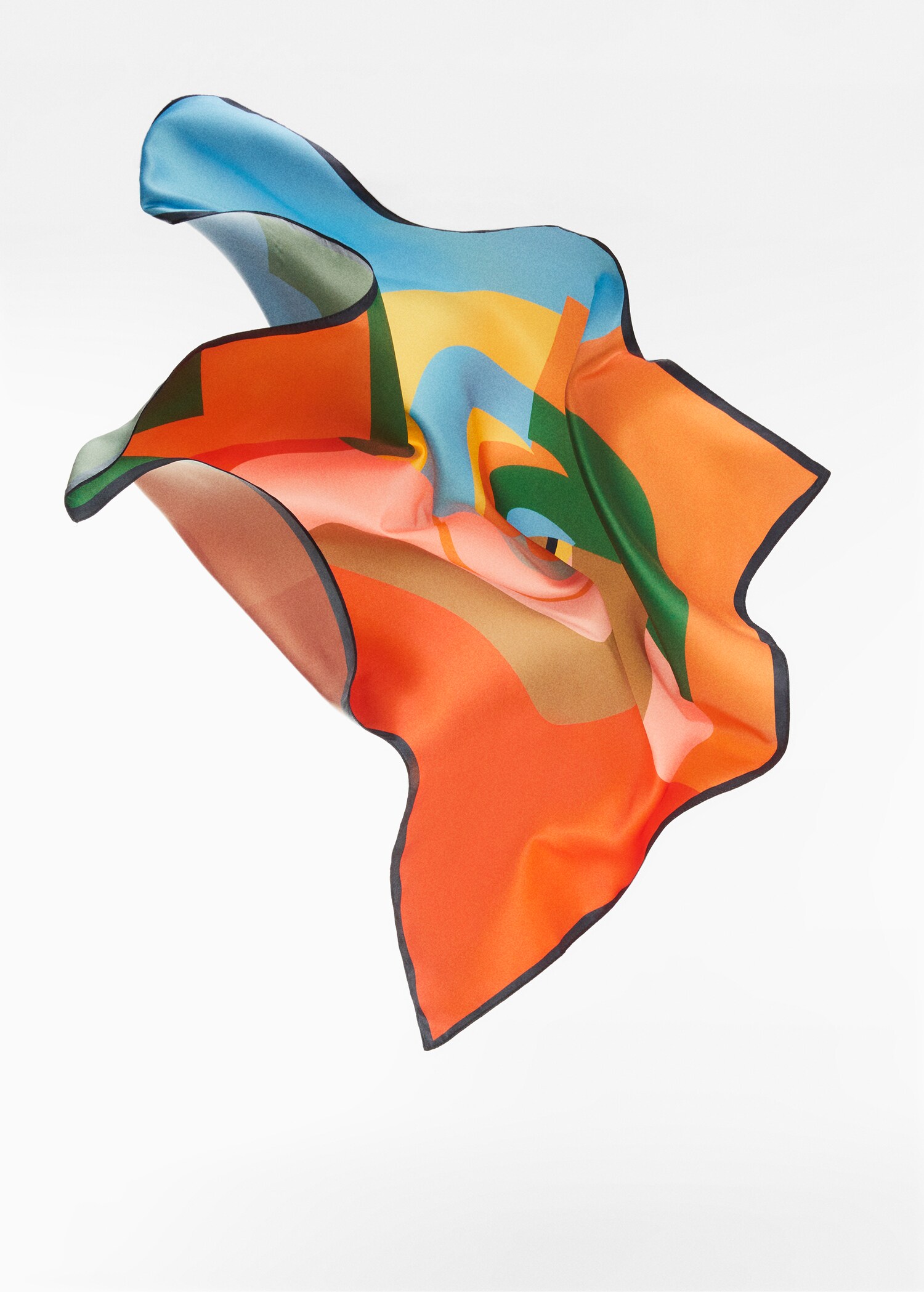 Foulard imprimé multicolore - Détail de l'article 2