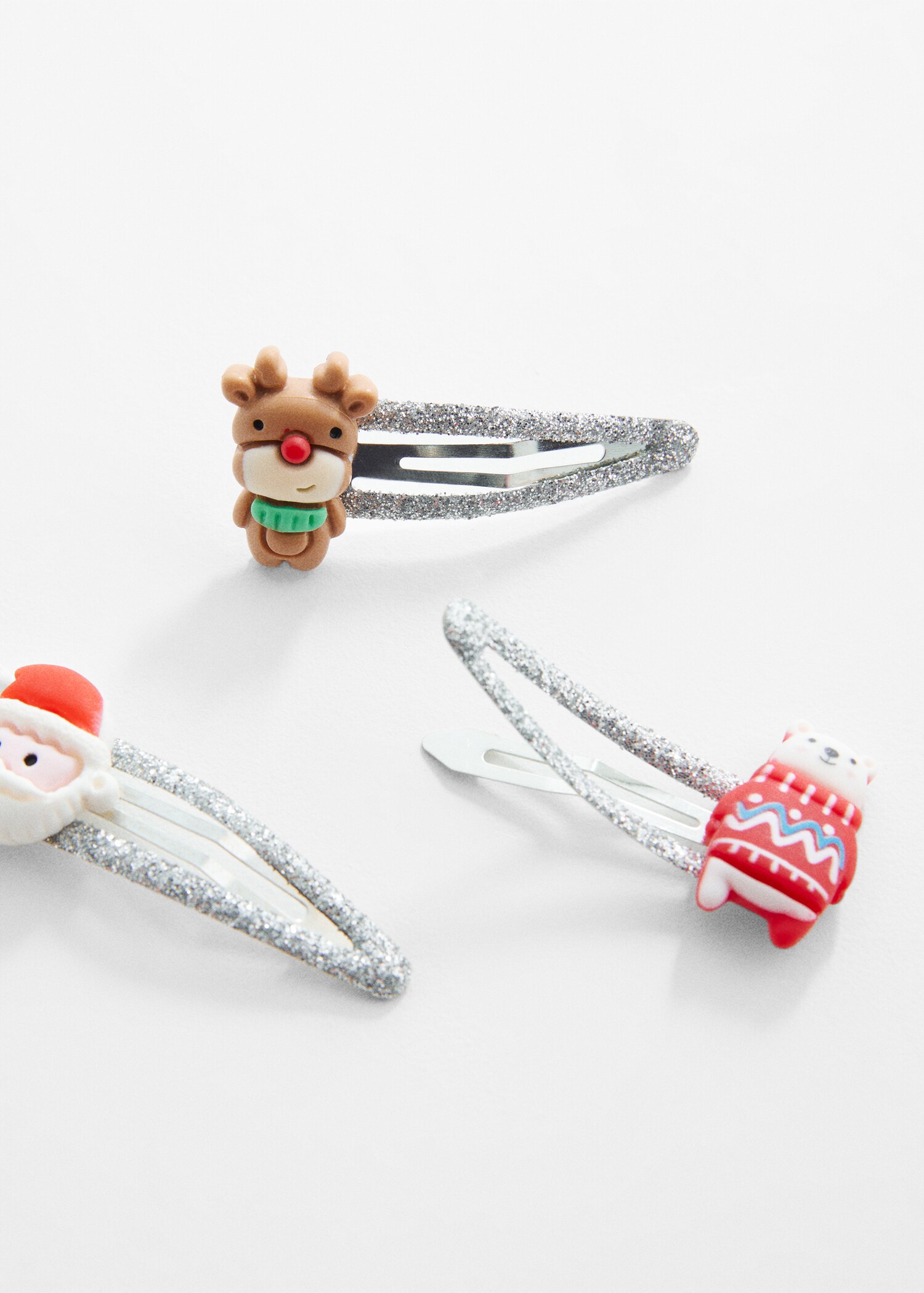 Pack of Christmas rubber bands and clips - Medium plane