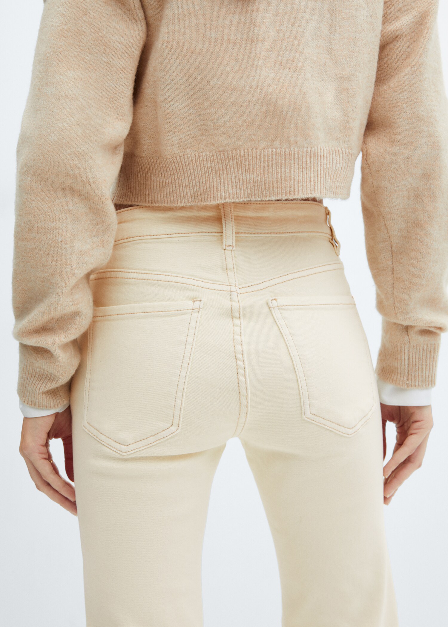 Jeans Sienna flare crop - Details of the article 4