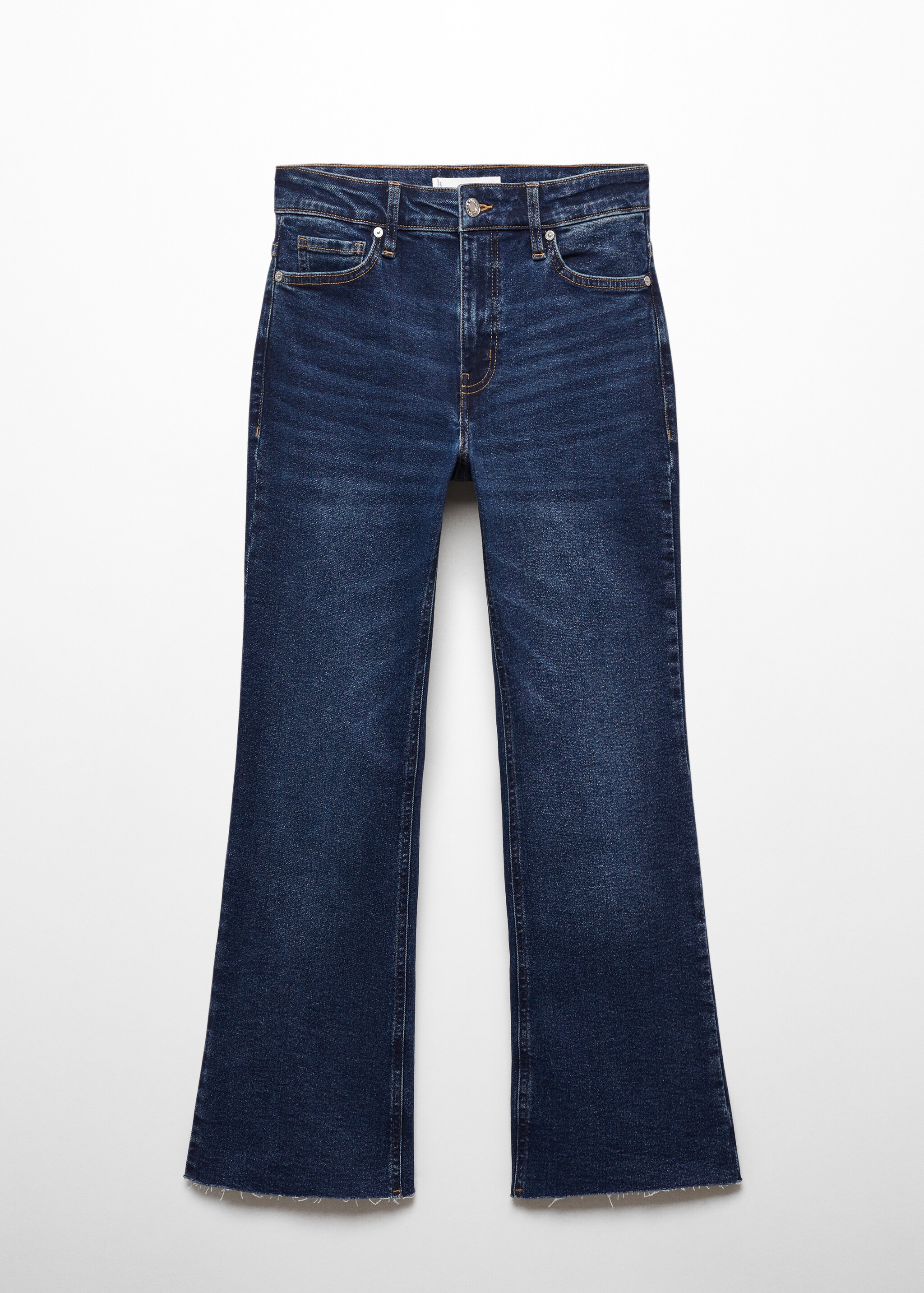 Kurze Flared-Jeans - Artikel ohne Model