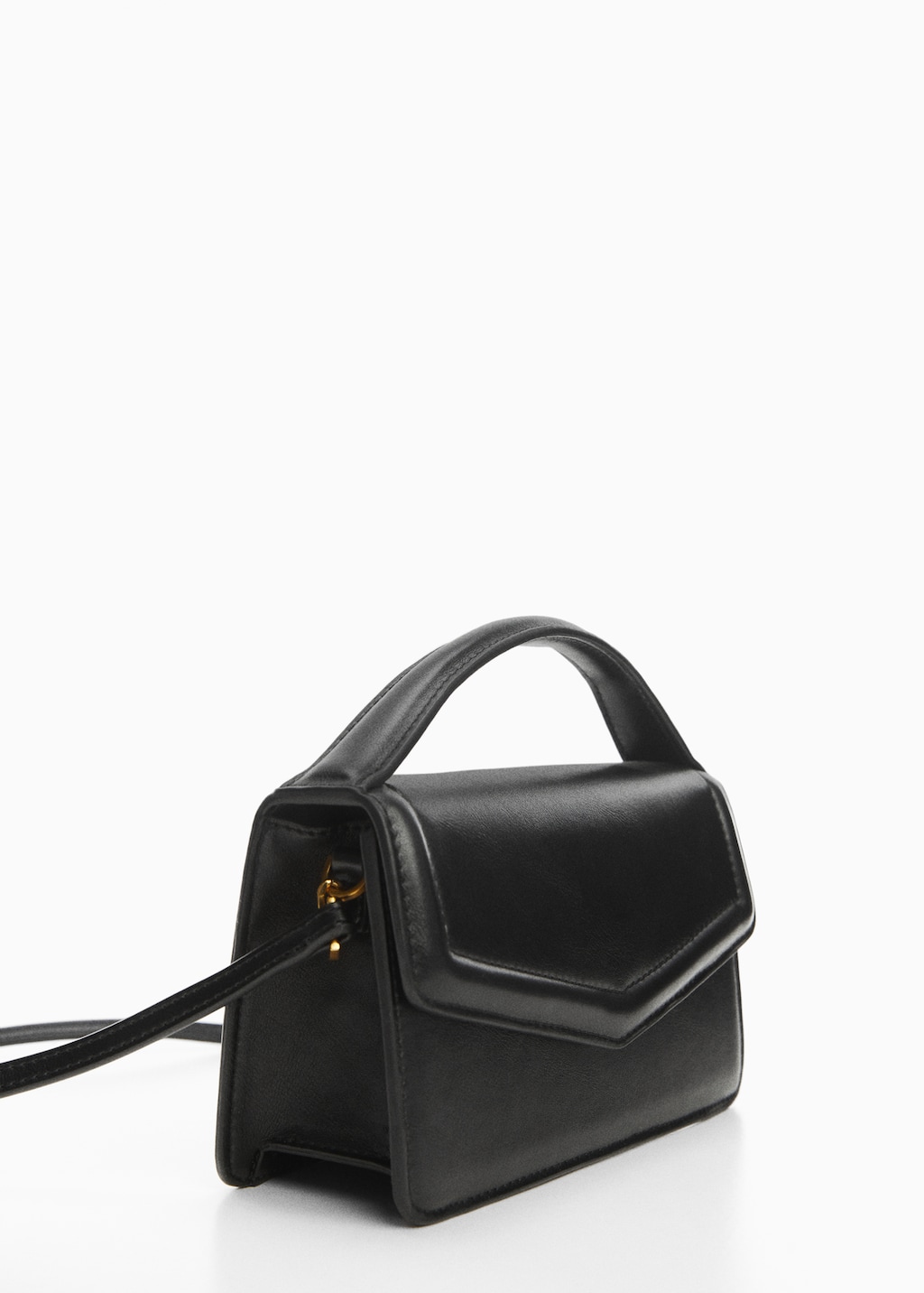 Rectangular bag with flap