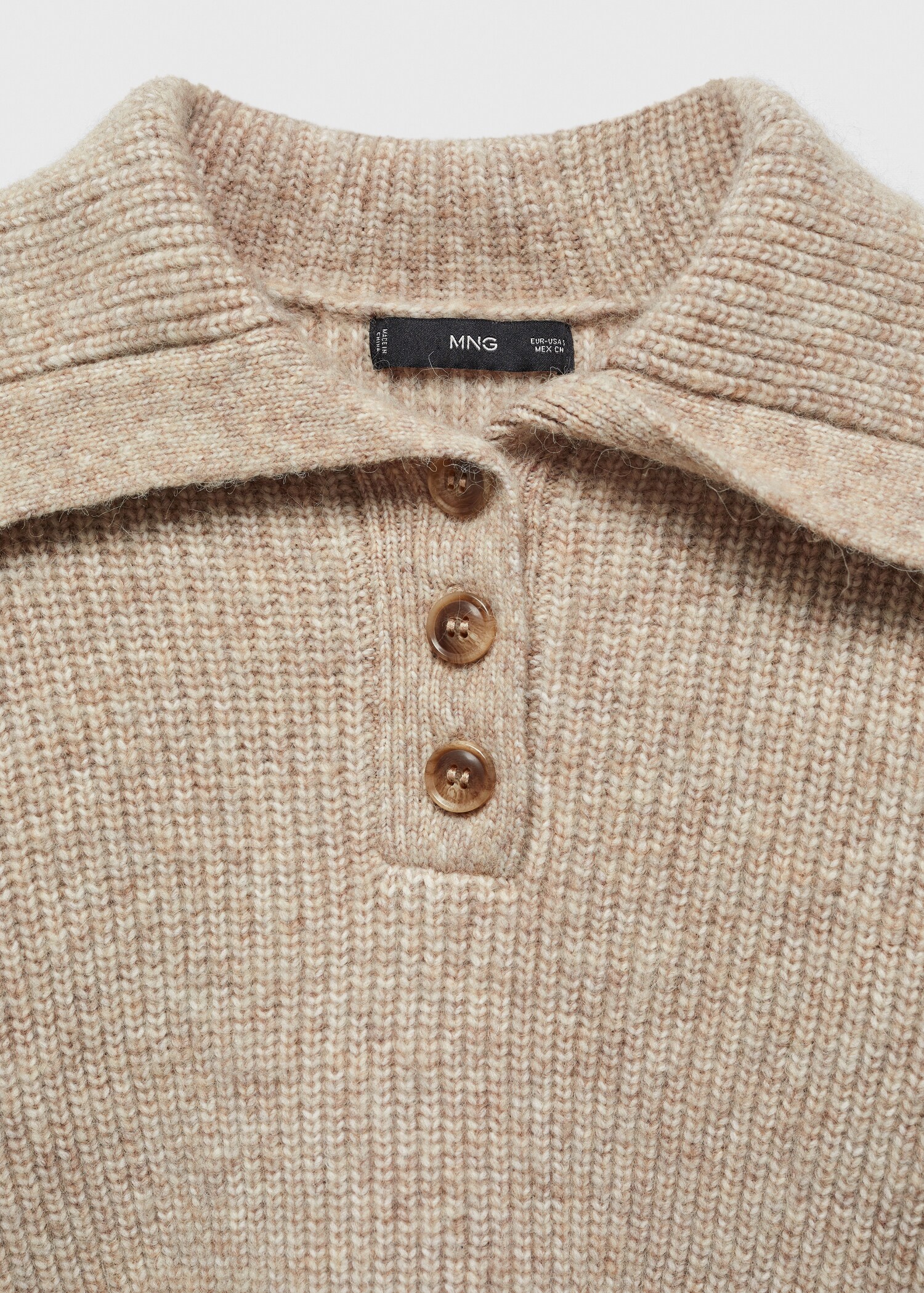 Jersey punto cuello solapa - Detalle del artículo 8