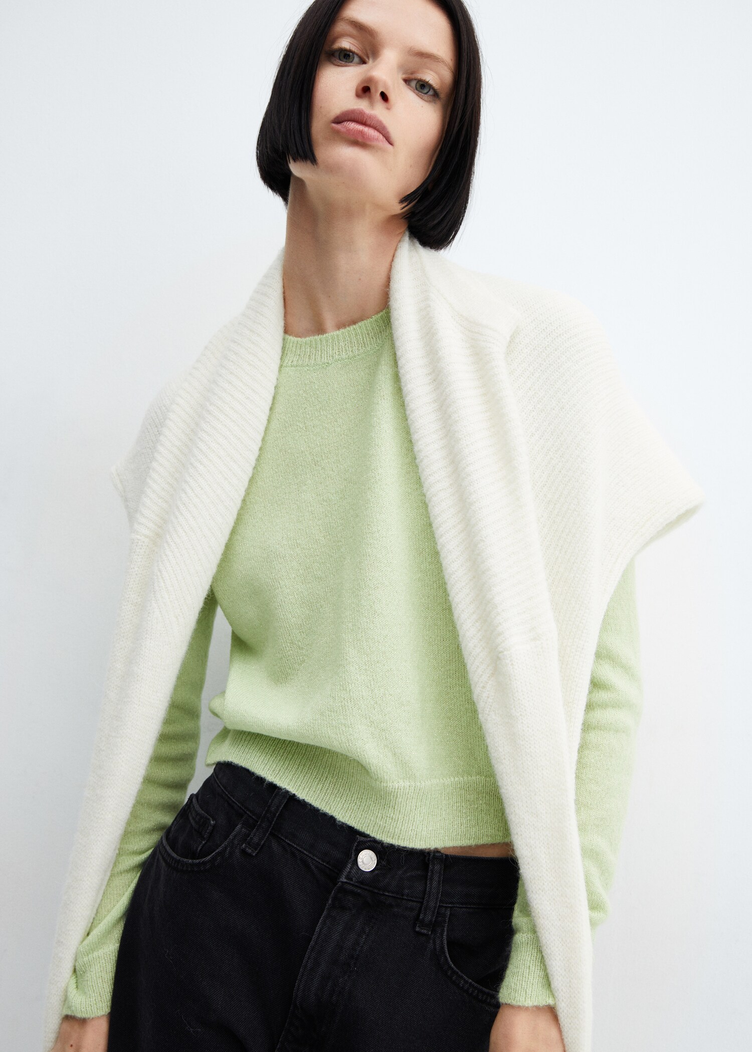 Pull-over maille col rond - Détail de l'article 2