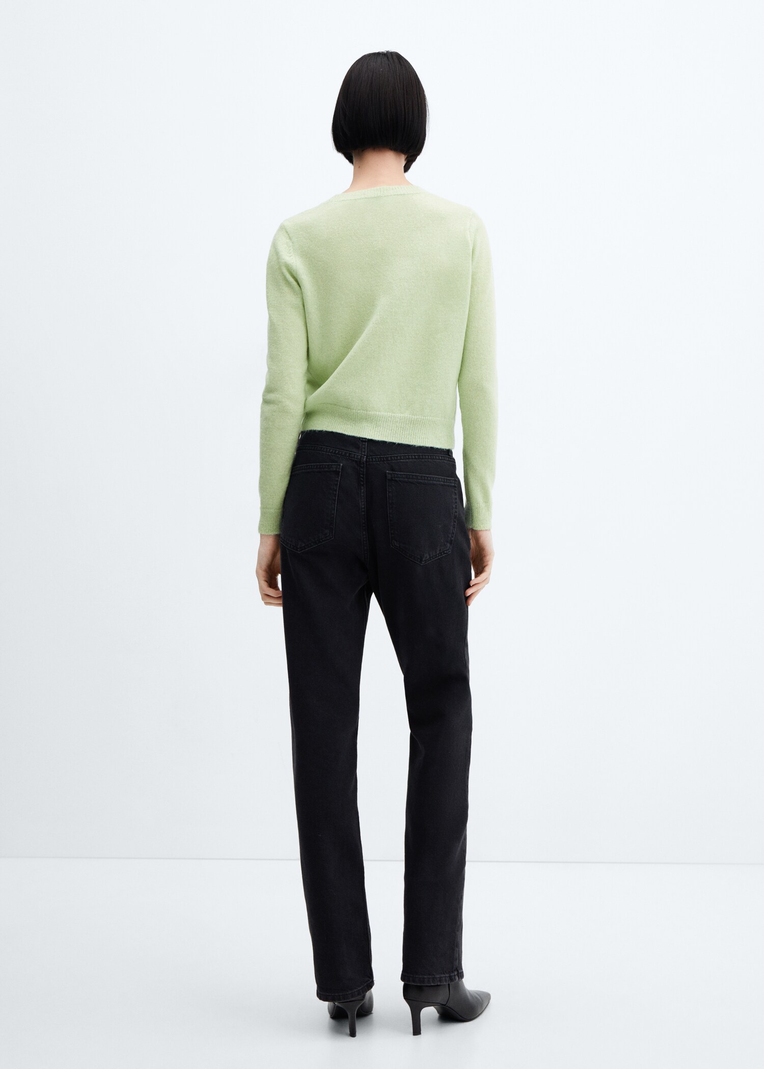 Pull-over maille col rond - Verso de l’article
