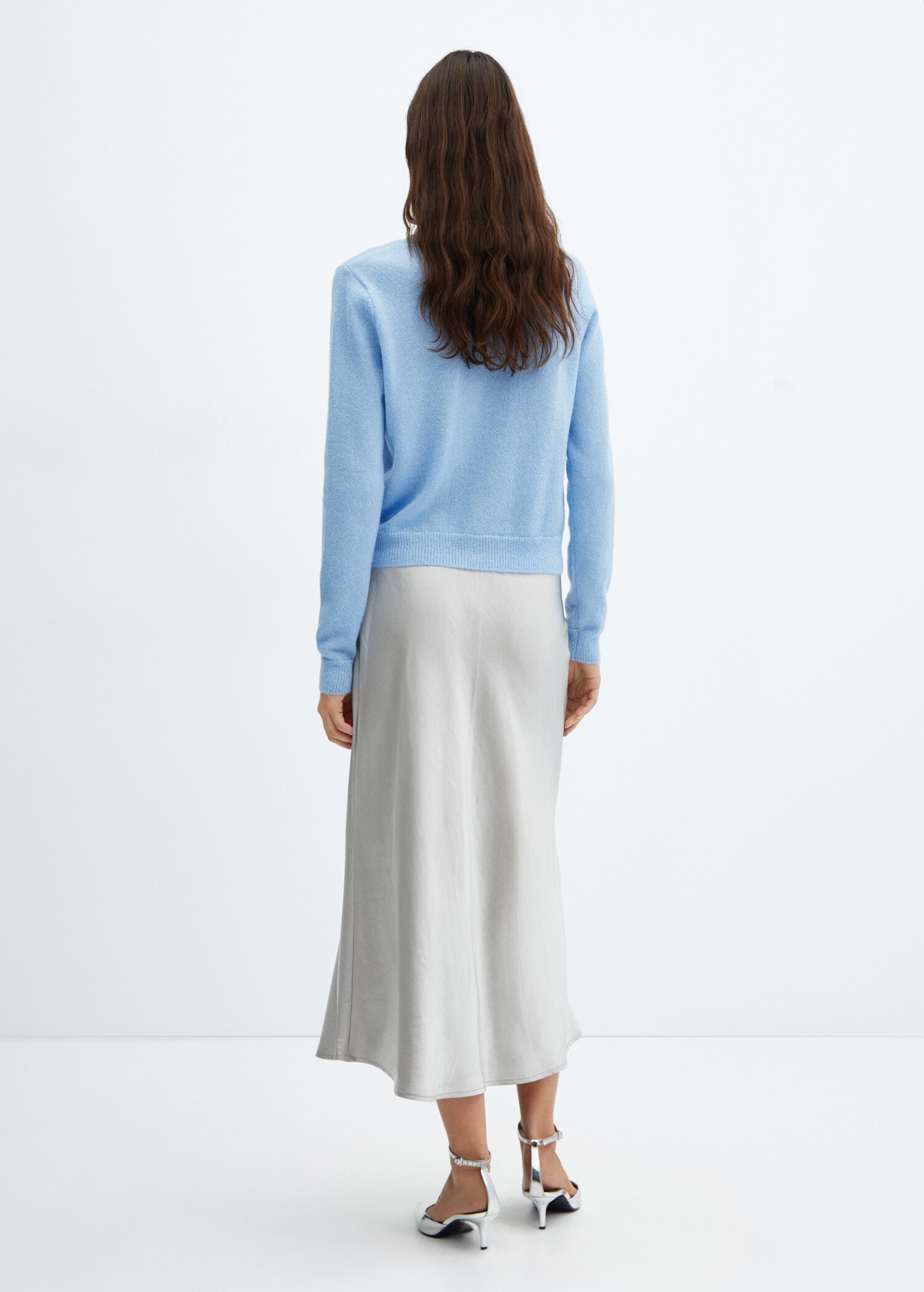 Pull-over maille col rond - Verso de l’article
