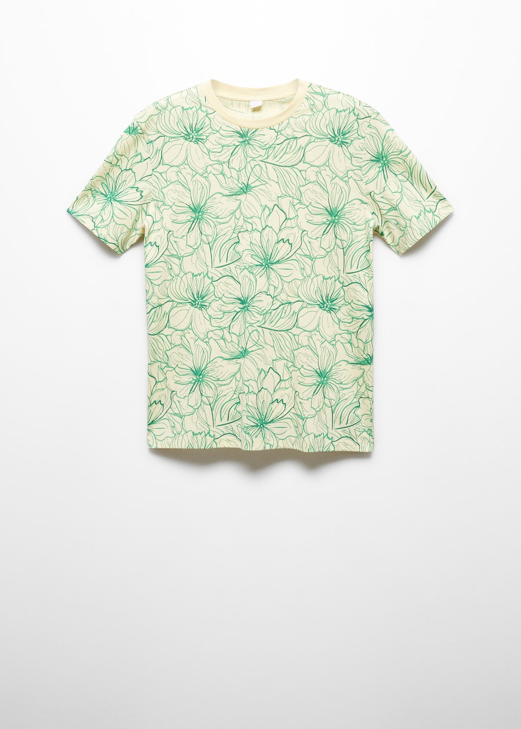 Tシャツ・カットソー MARGARIN LINE FLORAL T-SHIRT 4BMM157 ファミティー Regular Fit T-Shirt by t_makino_714 ∞ SUZURI