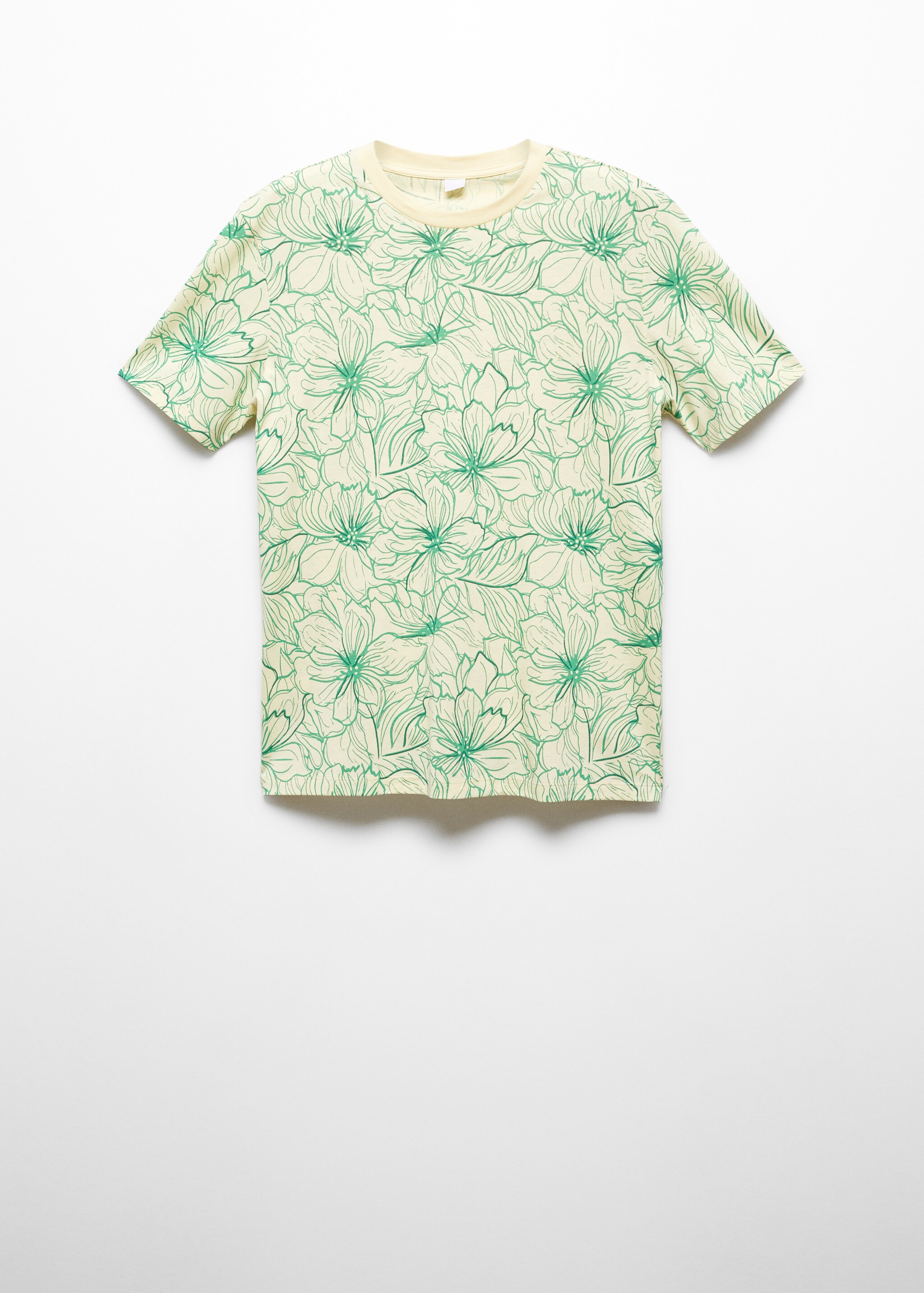 T-shirt estampado floral - Artigo sem modelo