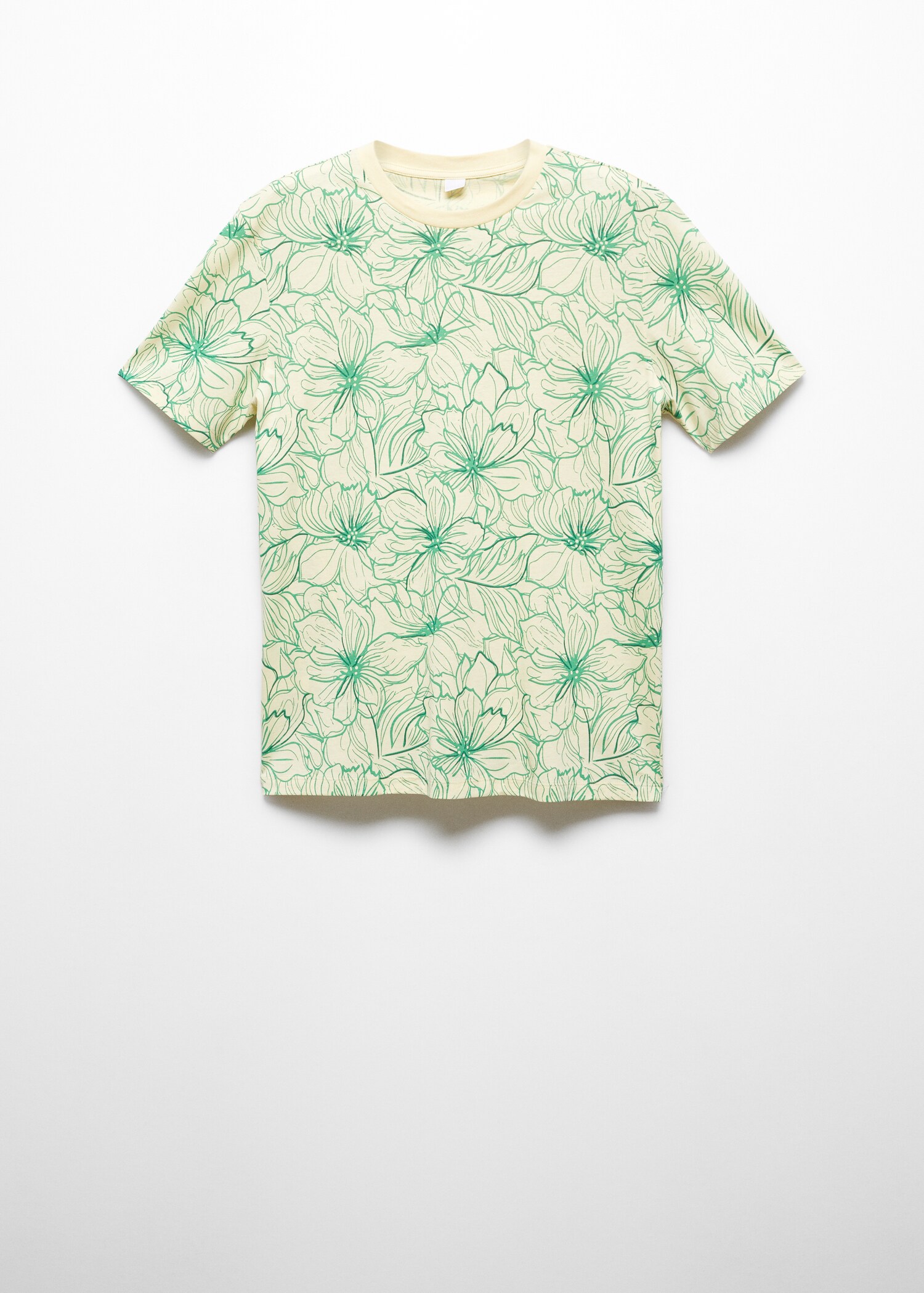 Floral print T-shirt - Article without model