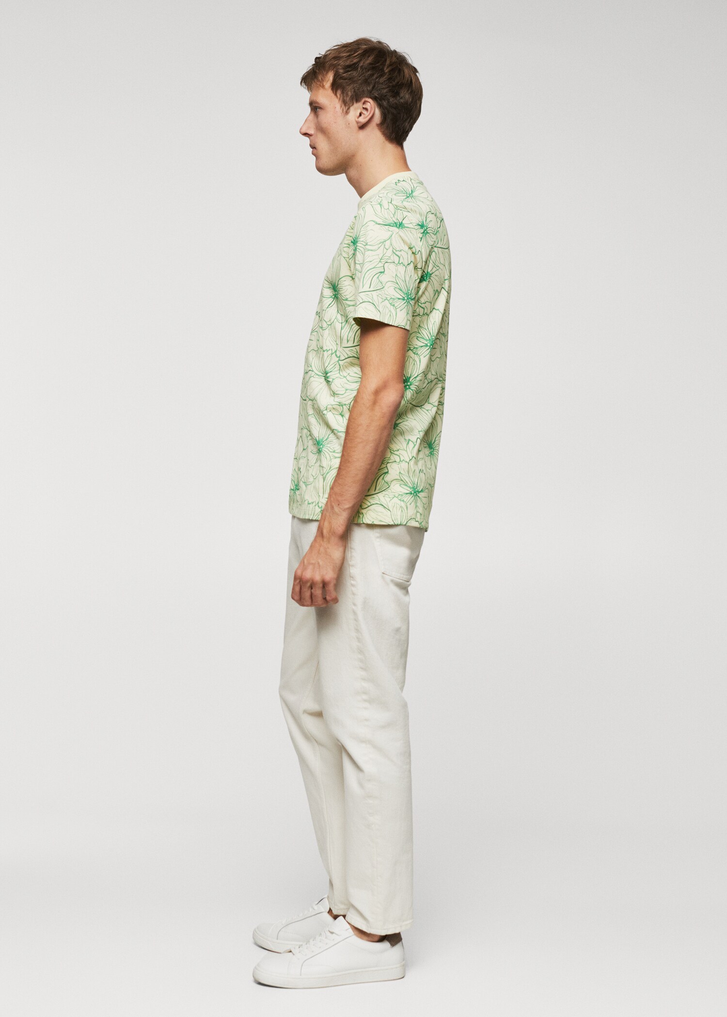 Floral print T-shirt - Details of the article 2
