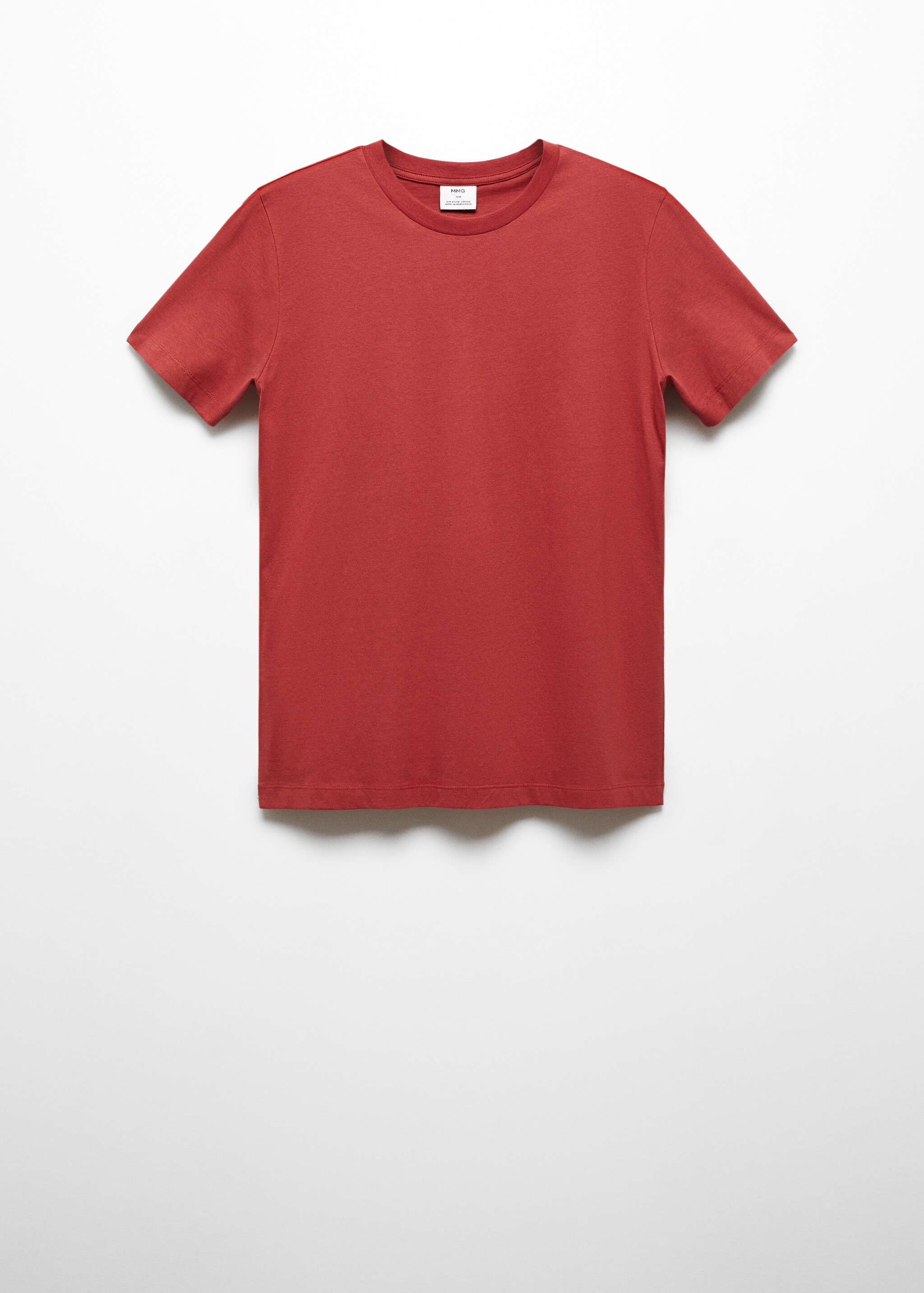 Slim-Fit-T-Shirt aus 100 % Baumwolle - Artikel ohne Model