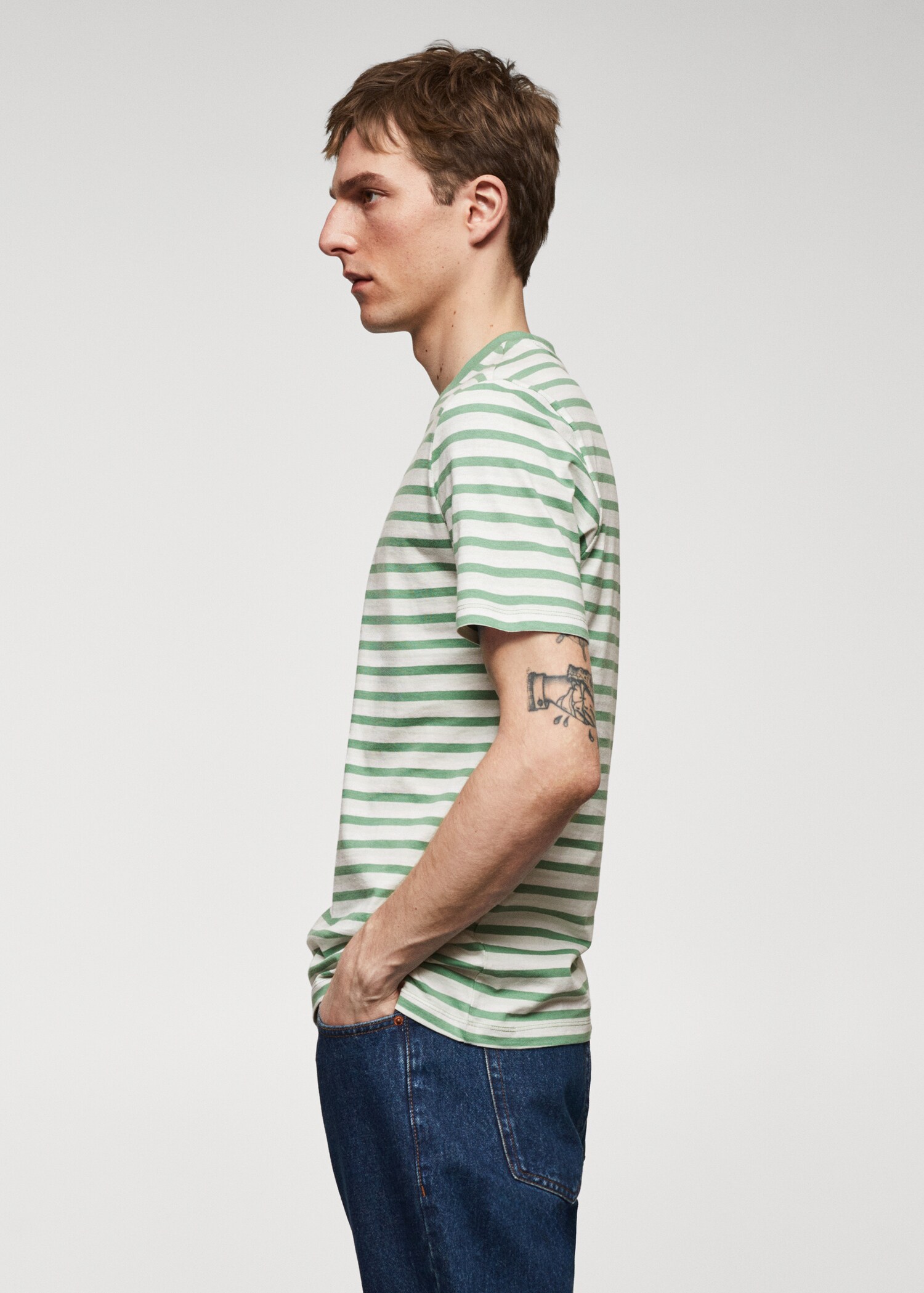 100% cotton printed t-shirt - Details of the article 2