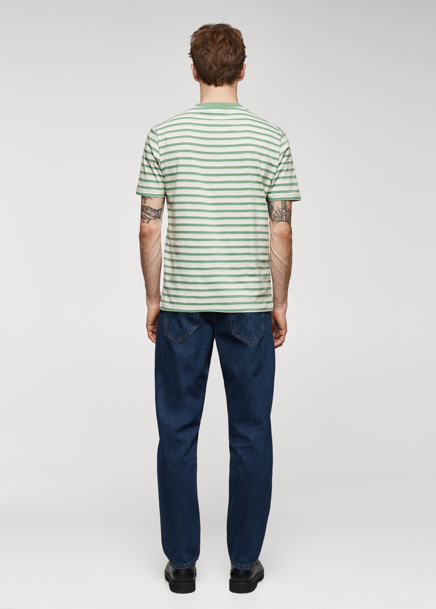 100% cotton printed t-shirt - Reverse of the article
