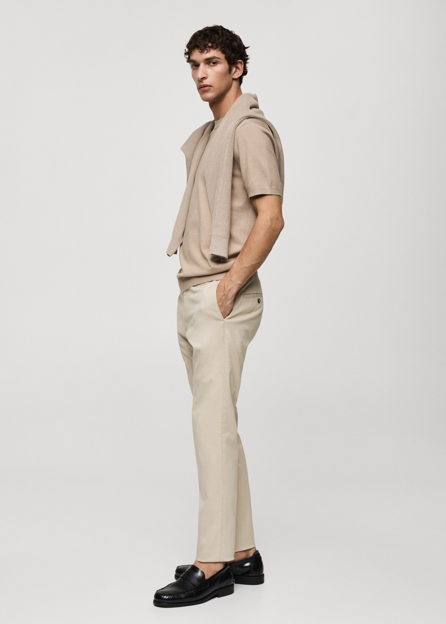 Pantalon chino slim fit serge - Détail de l'article 2