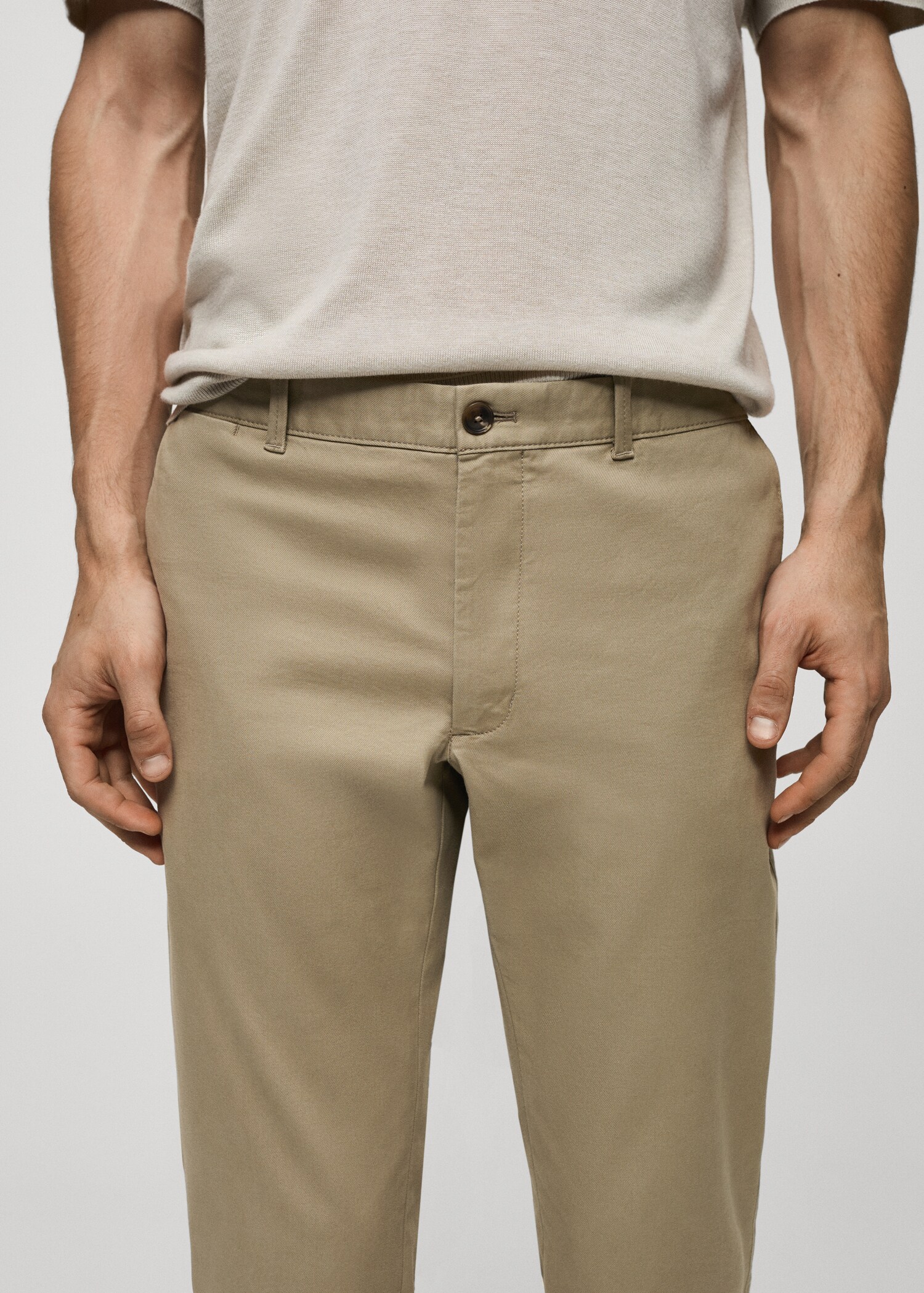 Pantalon chino slim fit serge - Détail de l'article 1