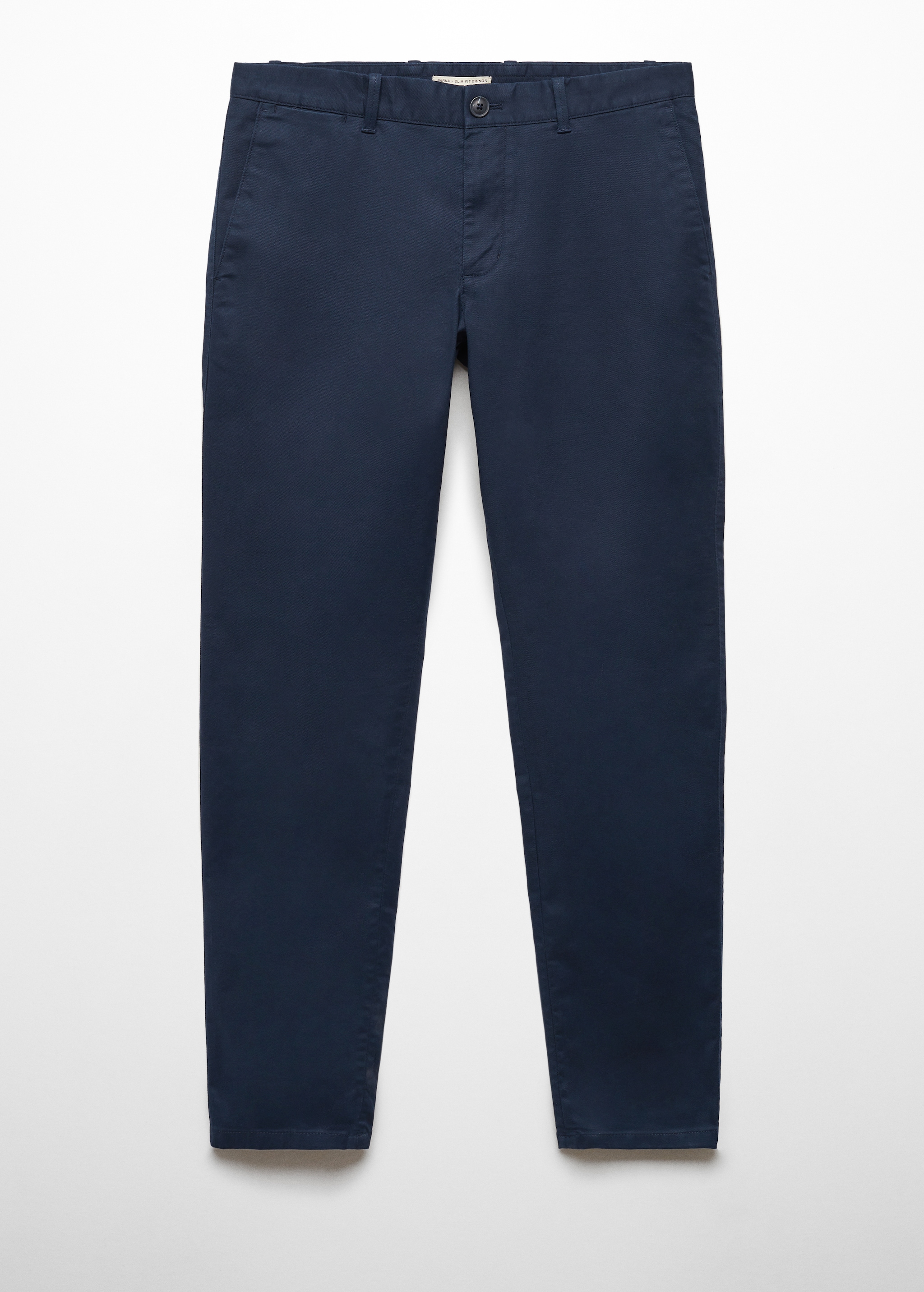Spodnie chinos slim fit z diagonalu - Artykuł bez modela/modelki