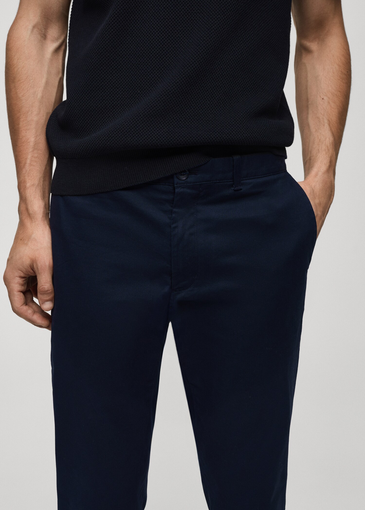 Pantalon chino slim fit serge - Détail de l'article 1