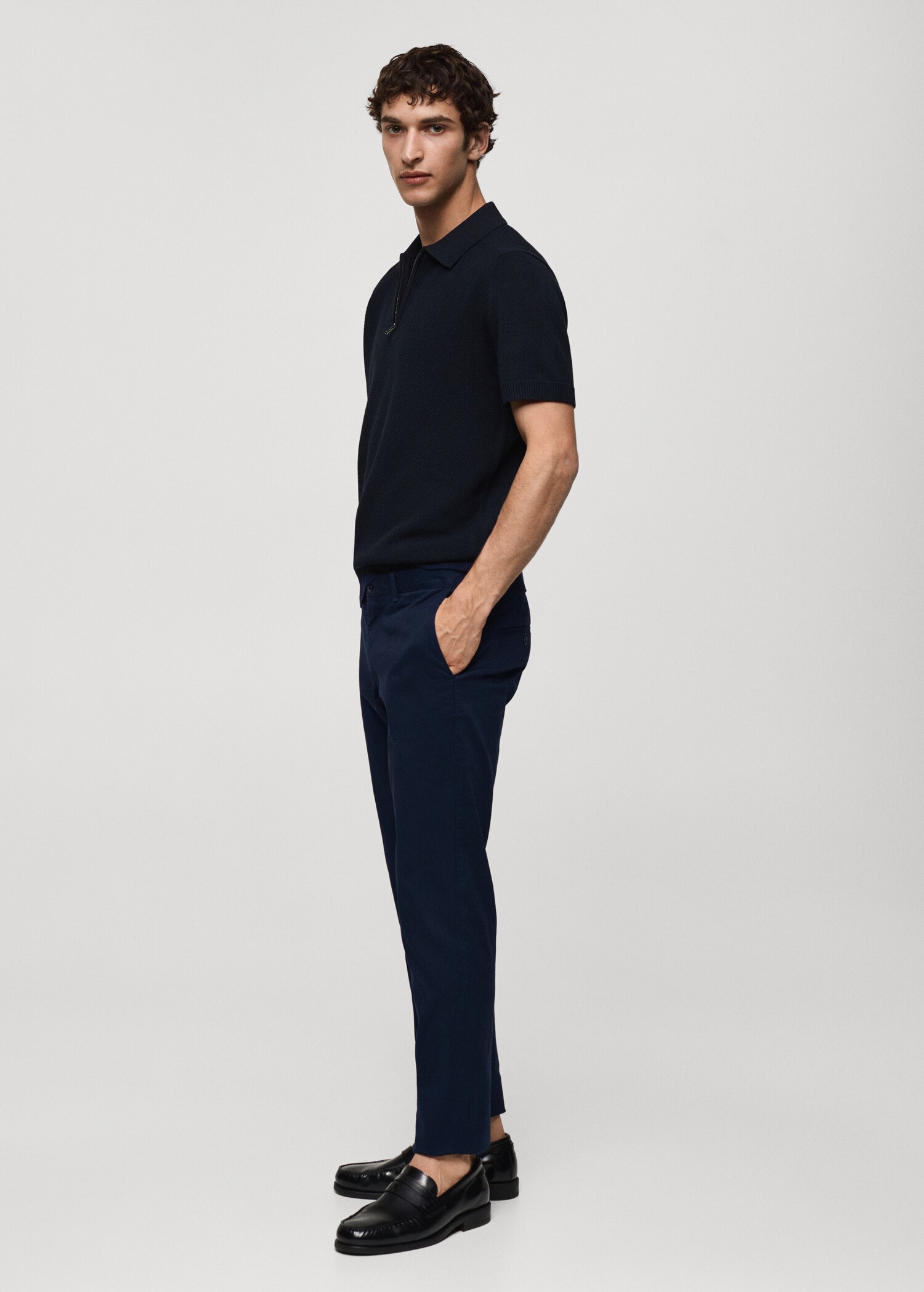 Pantalon chino slim fit serge - Détail de l'article 2