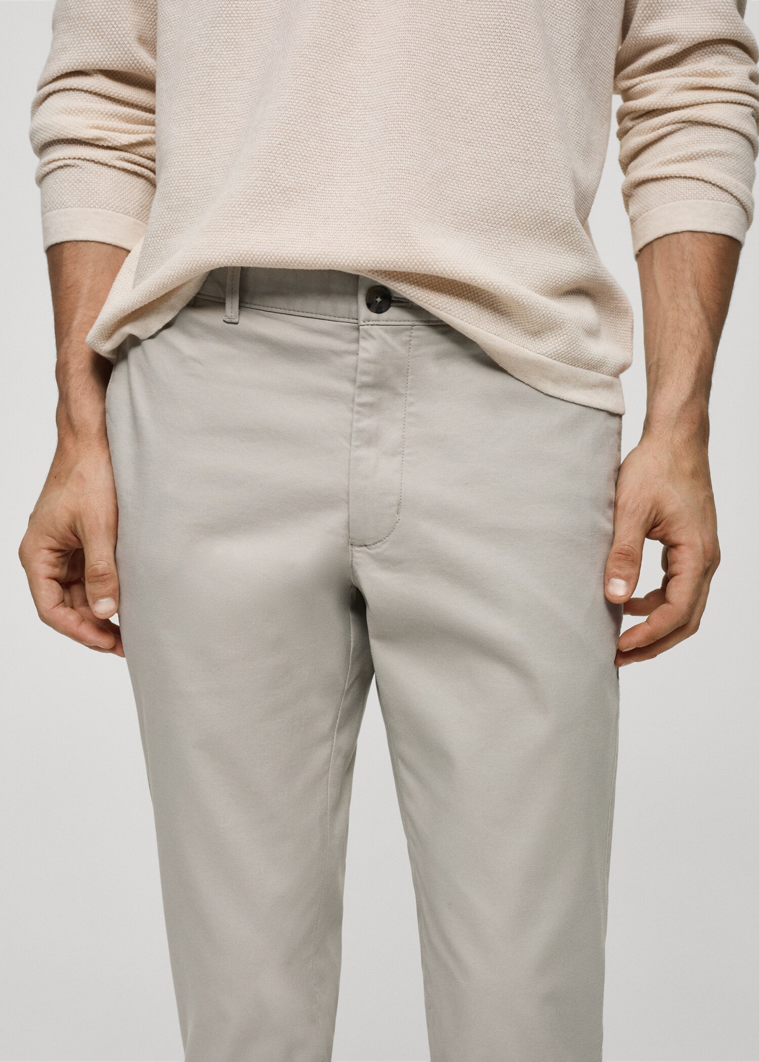 Pantalon chino slim fit serge - Détail de l'article 1