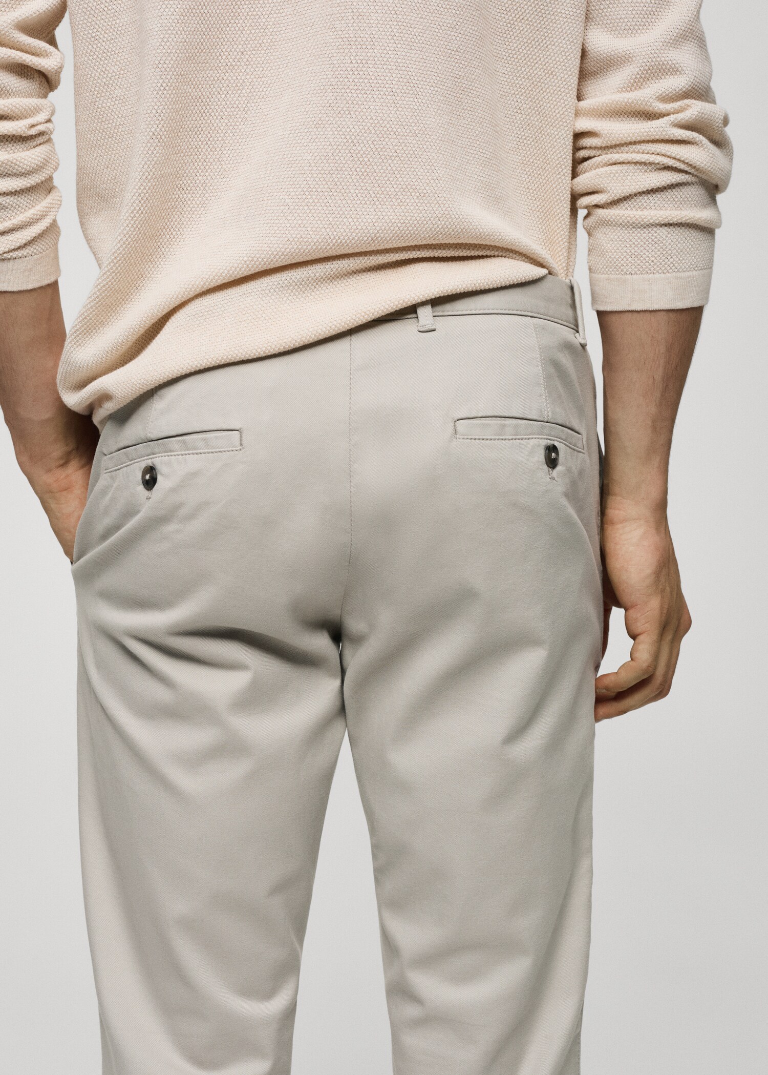 Pantalon chino slim fit serge - Détail de l'article 4