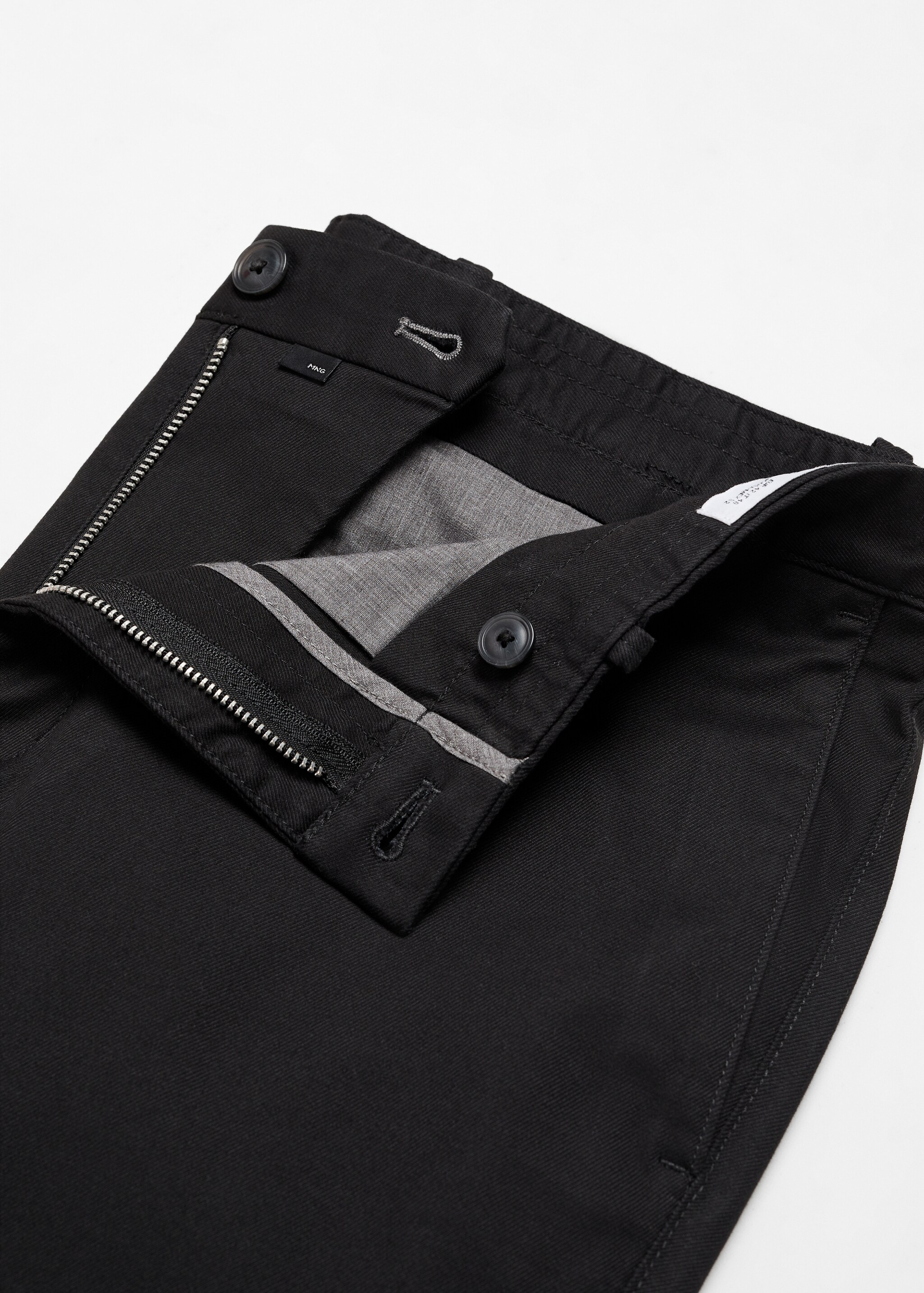 Spodnie chinos slim fit z diagonalu - Szczegóły artykułu 8