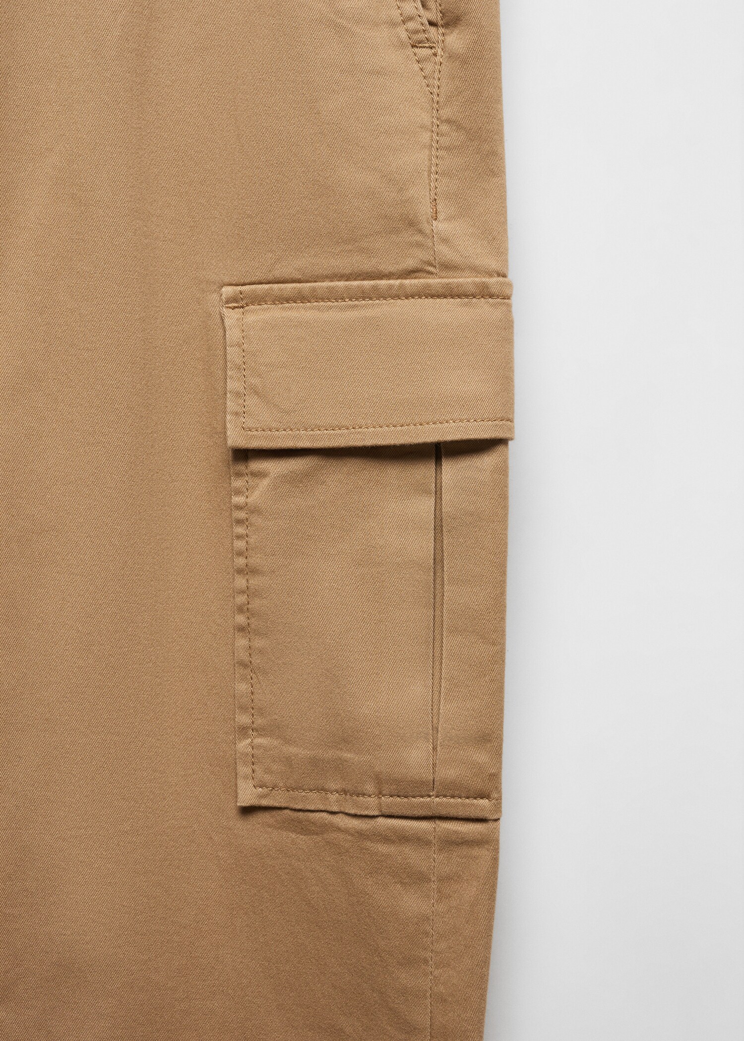 Calças cargo de algodão slim fit - Pormenor do artigo 8