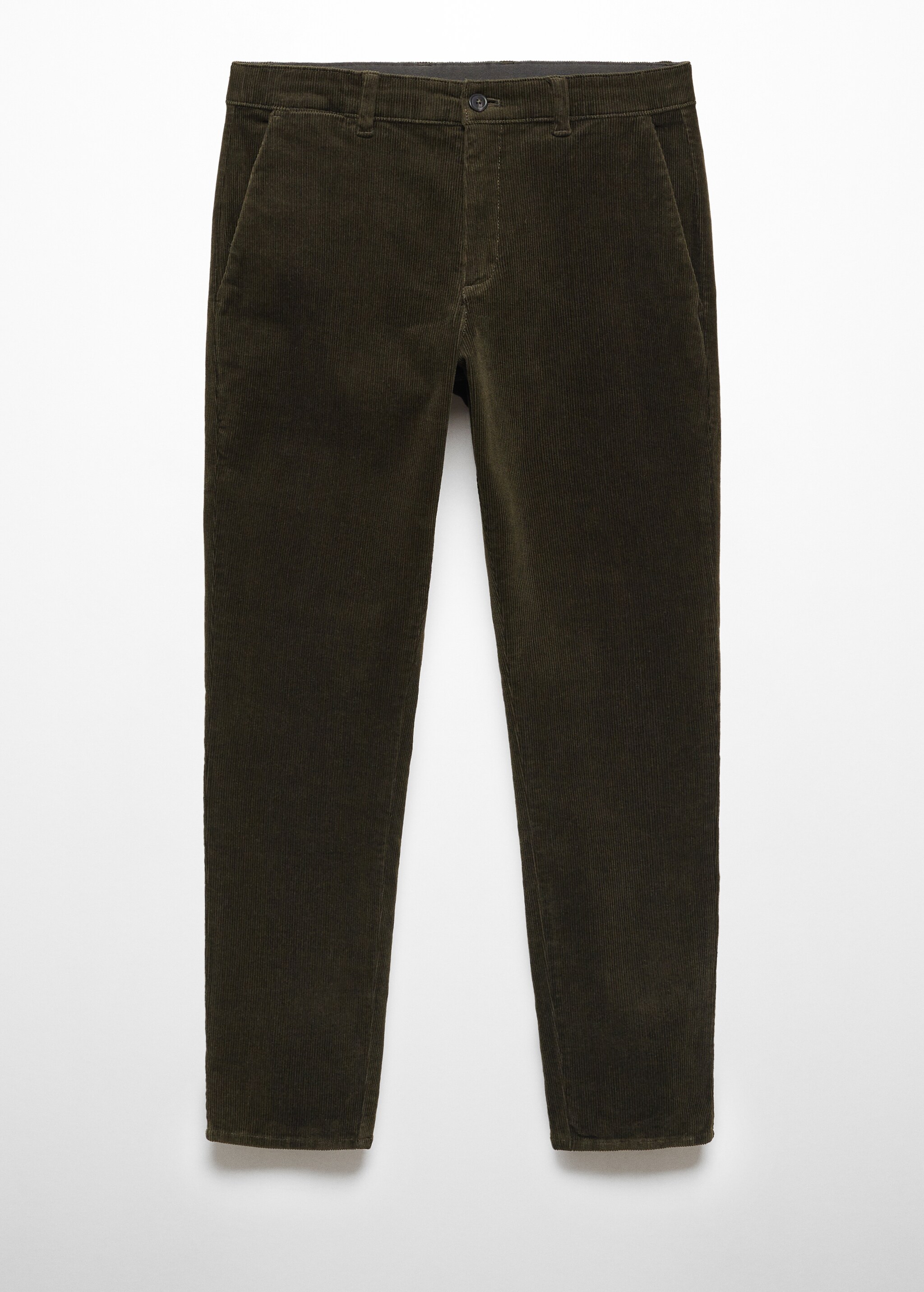Pantalon velours côtelé slim-fit cordon - Article sans modèle