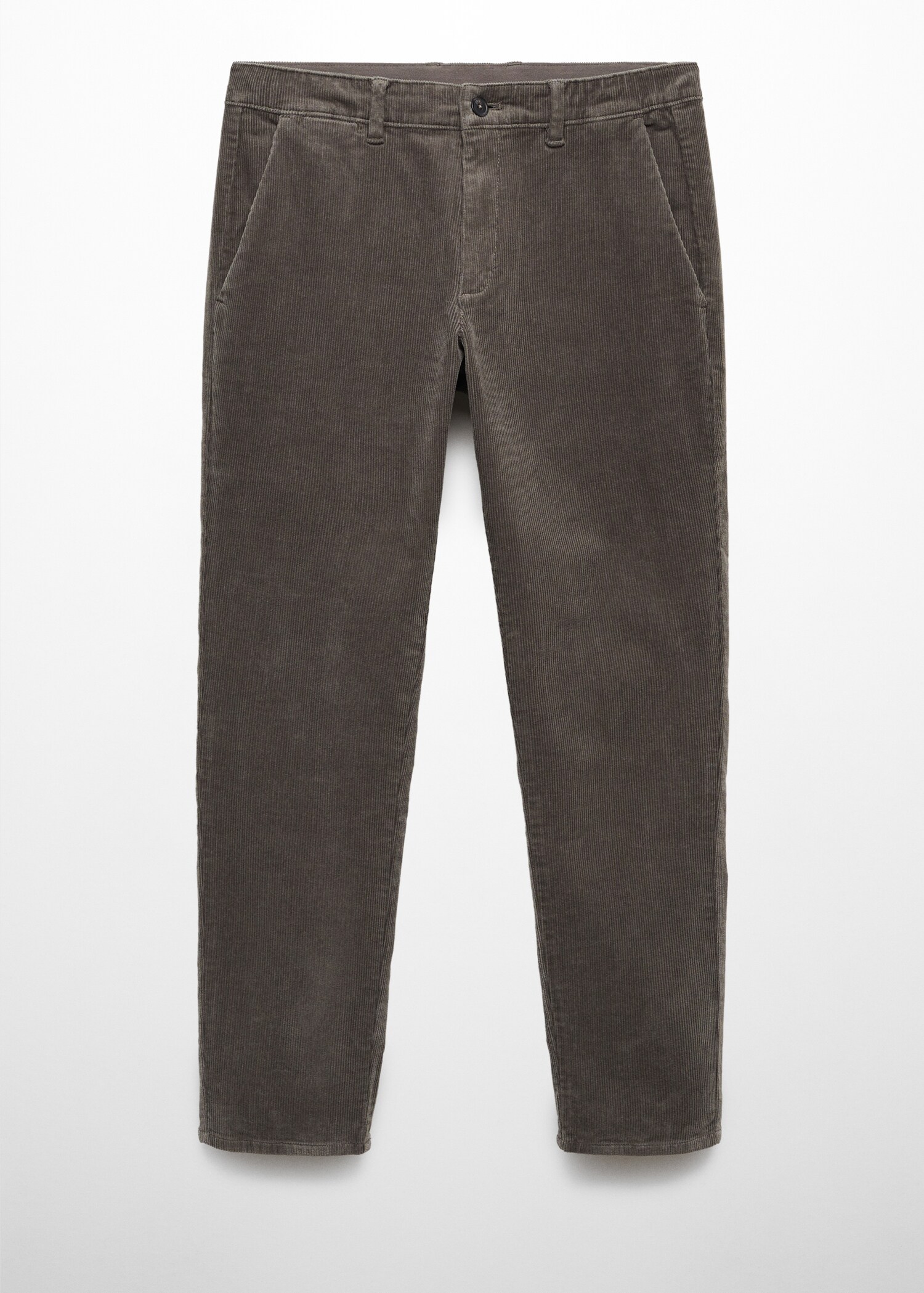 Pantaloni micro velluto a coste slim-fit - Articolo senza modello