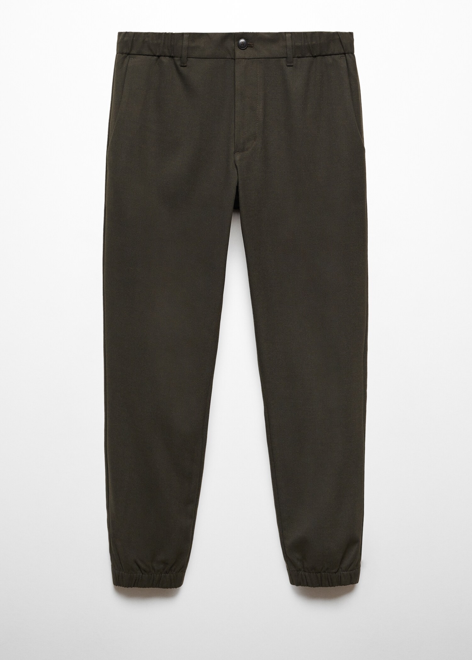 Slim-fit jogger trousers with drawstring  - Article without model