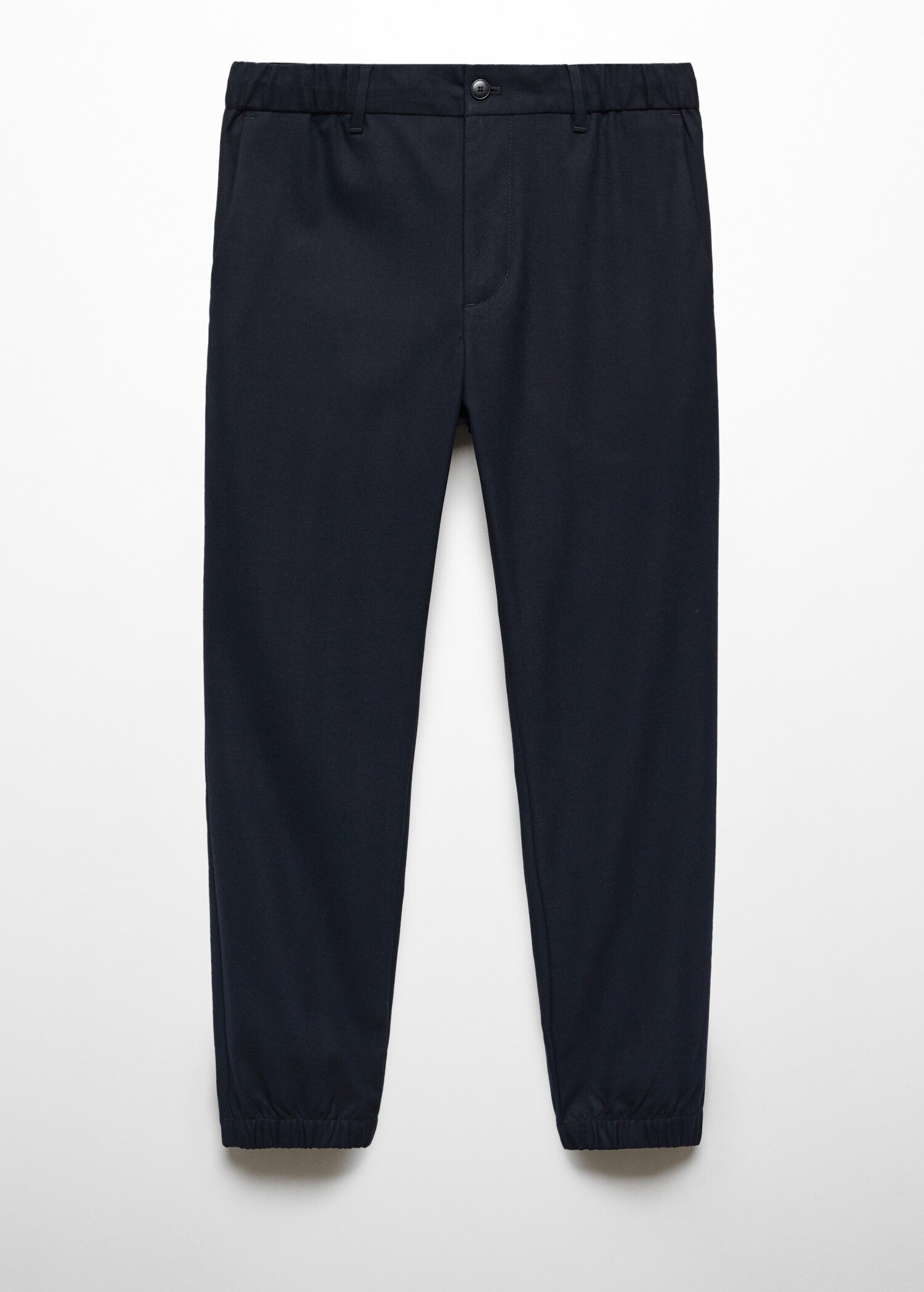 Slim-fit jogger trousers with drawstring  - Article without model
