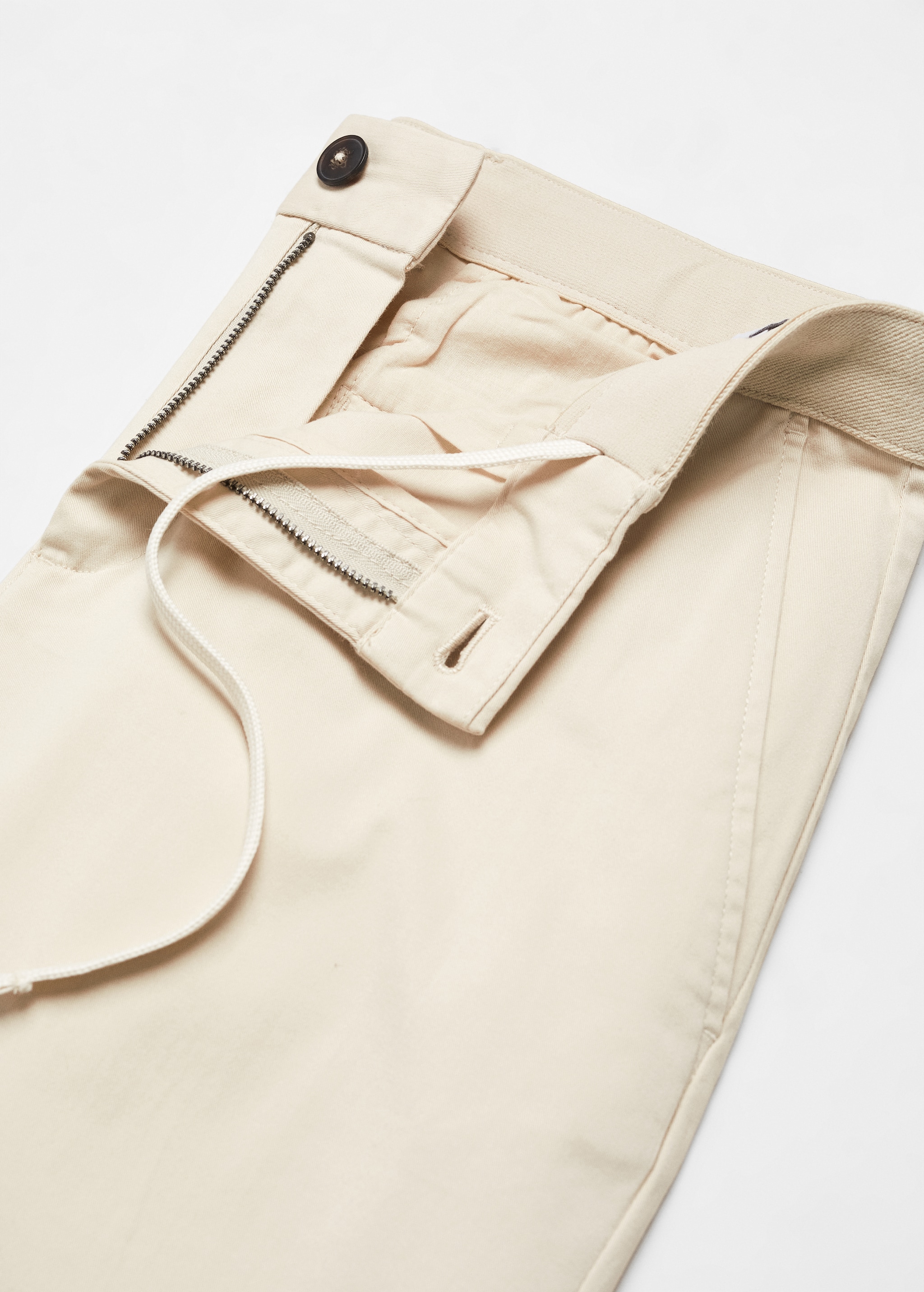 Pantalon coton tapered crop - Détail de l'article 8
