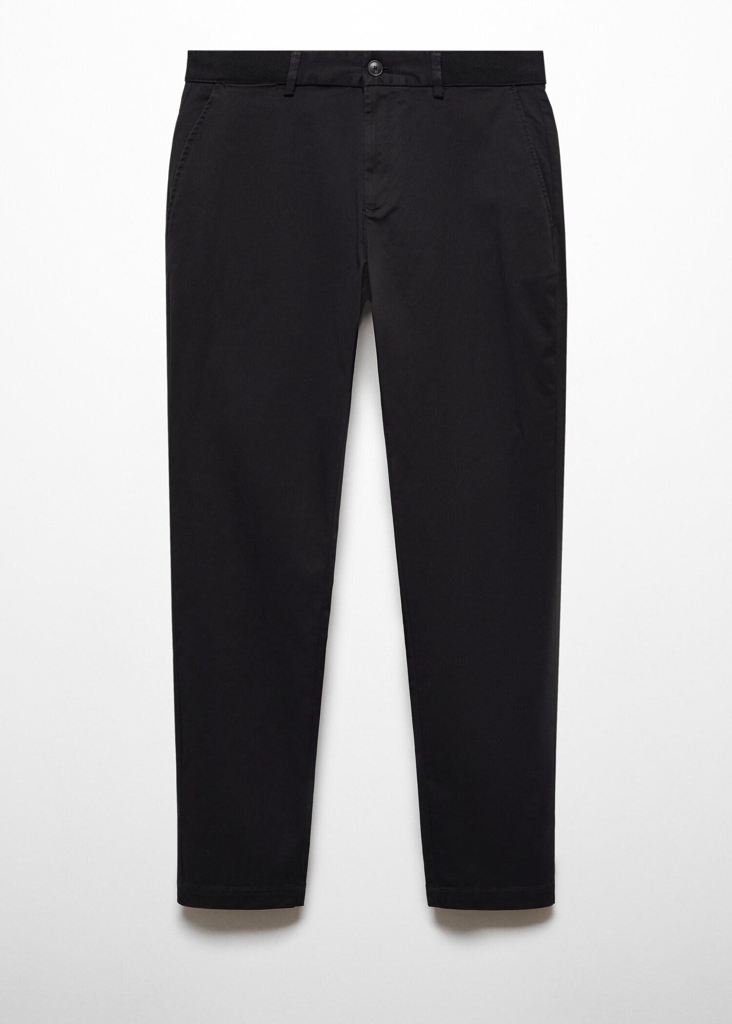 Pantaloni cotone tapered crop - Articolo senza modello