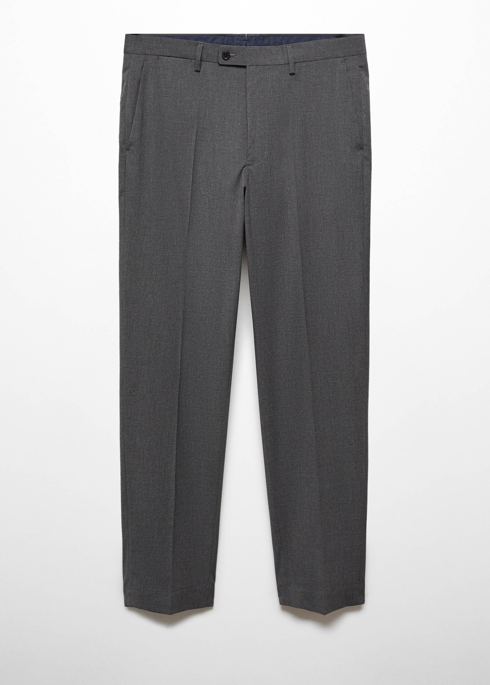 Spodnie garniturowe slim fit z tkaniny stretch - Artykuł bez modela/modelki
