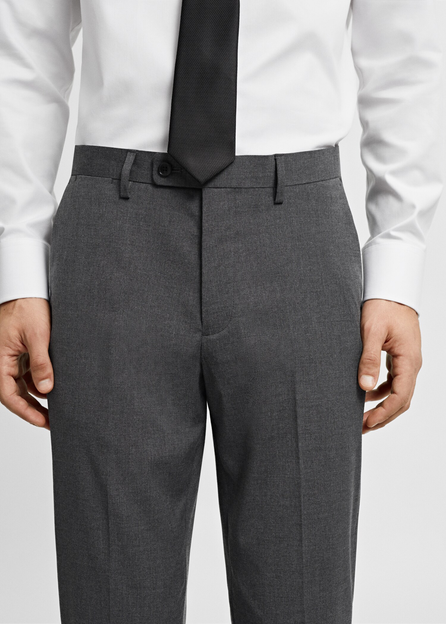 Pantalon costume slim-fit tissu comfort stretch - Détail de l'article 1
