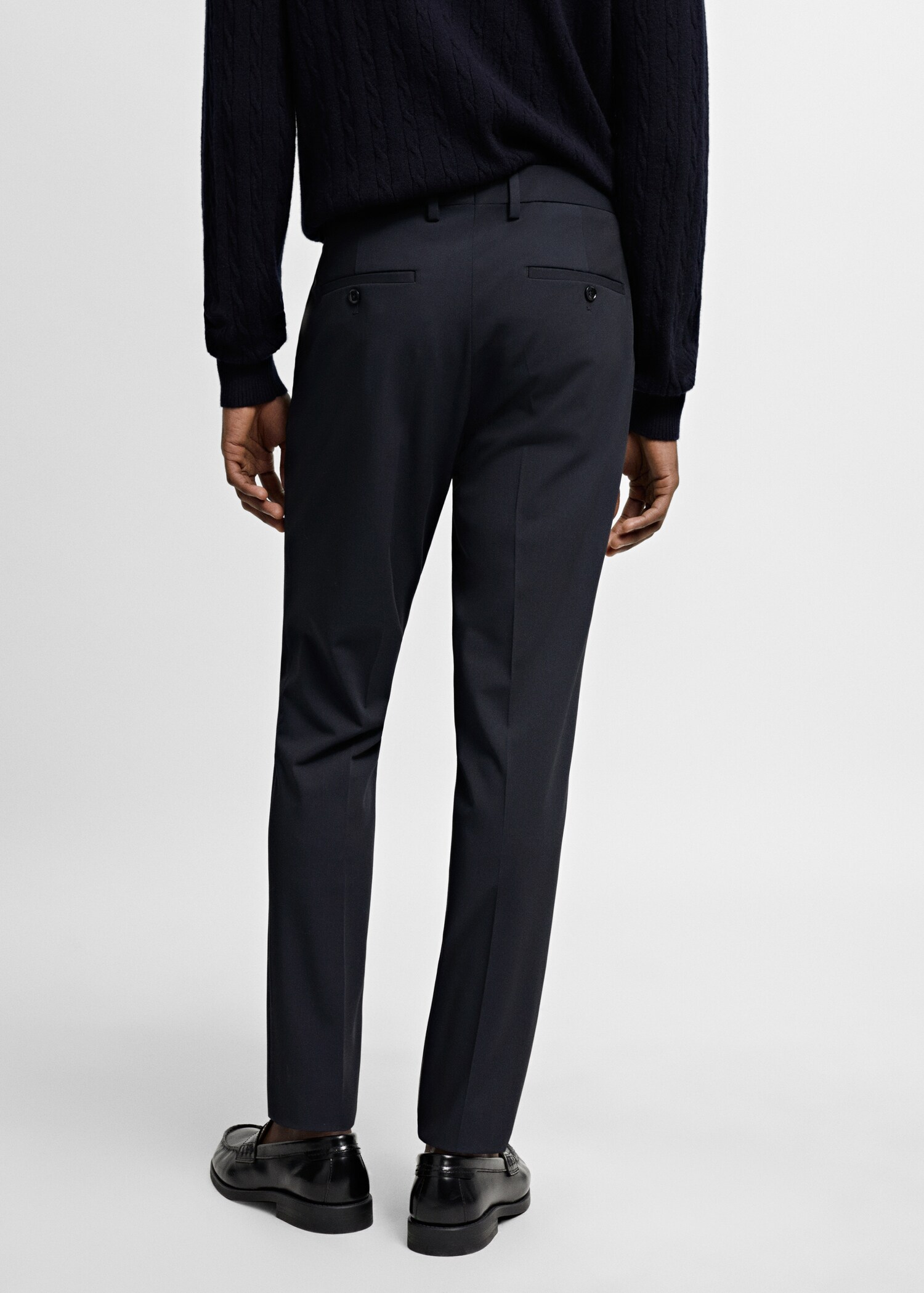 Pantalon de costume super slim fit - Verso de l’article