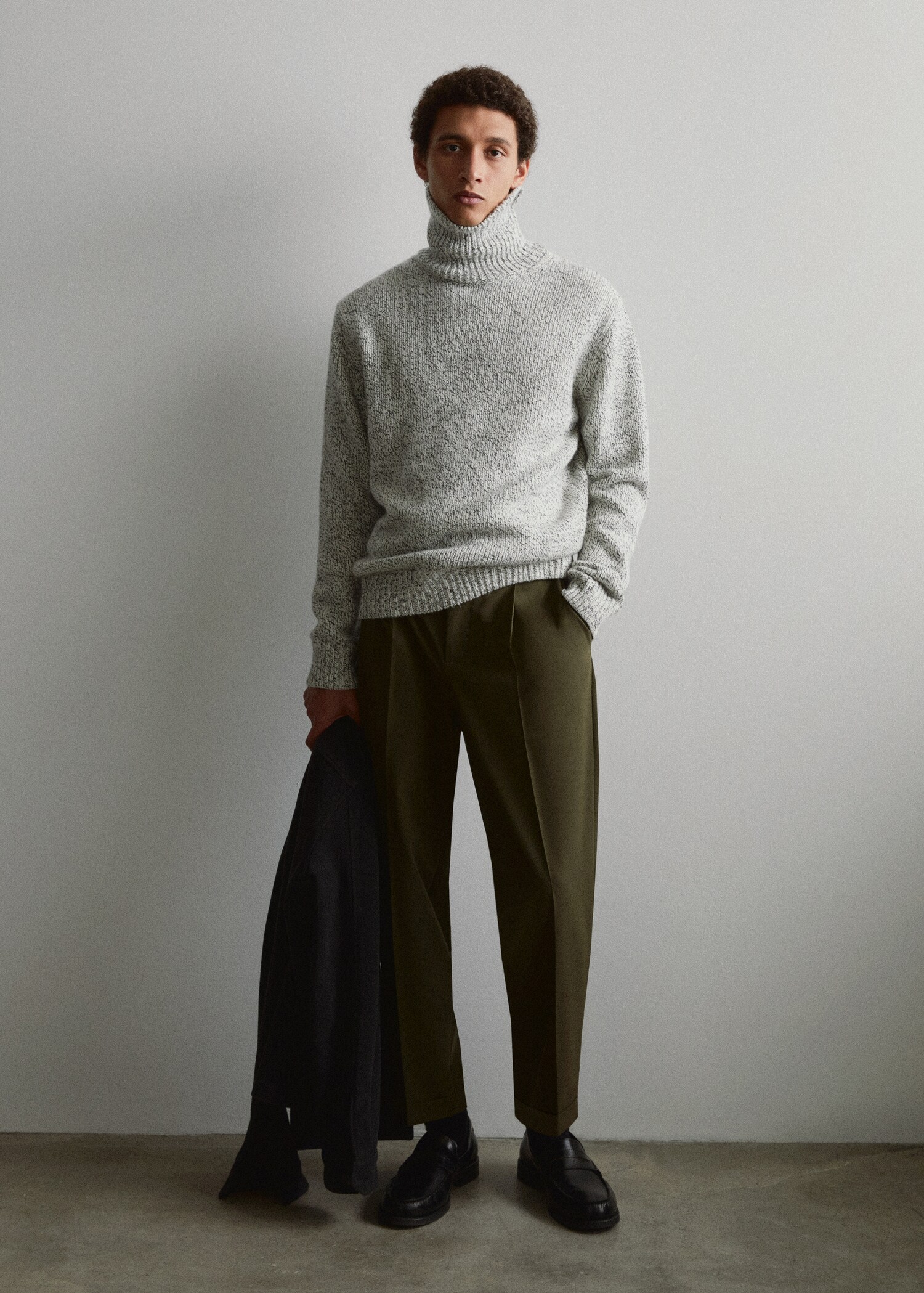Slim fit suit trousers - Details of the article 6