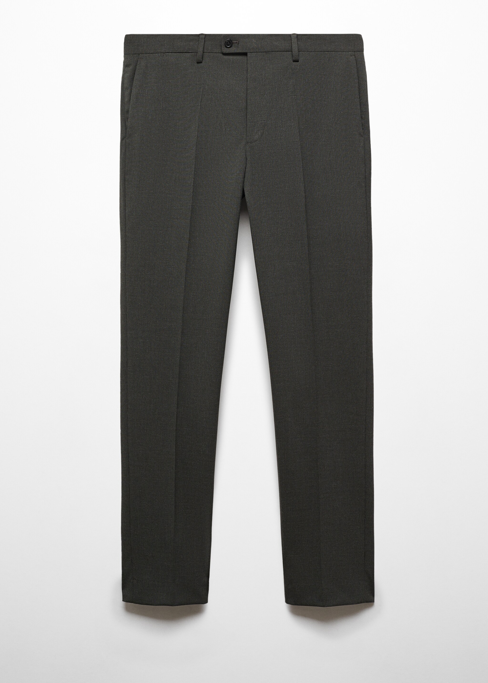 Stretch fabric slim-fit suit pants - Article without model