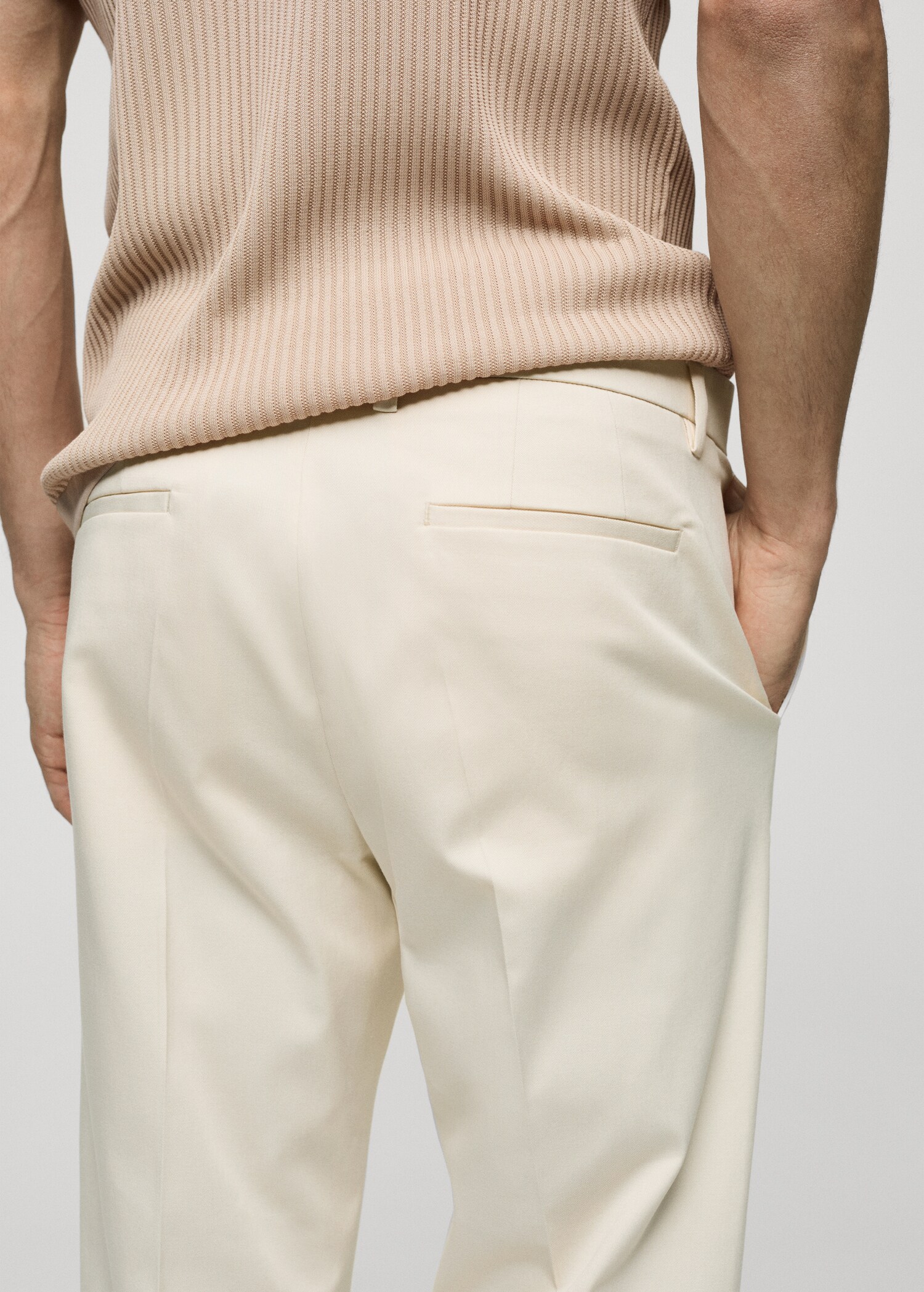 Dar kesim chino pantolon - Ürün detayı 4