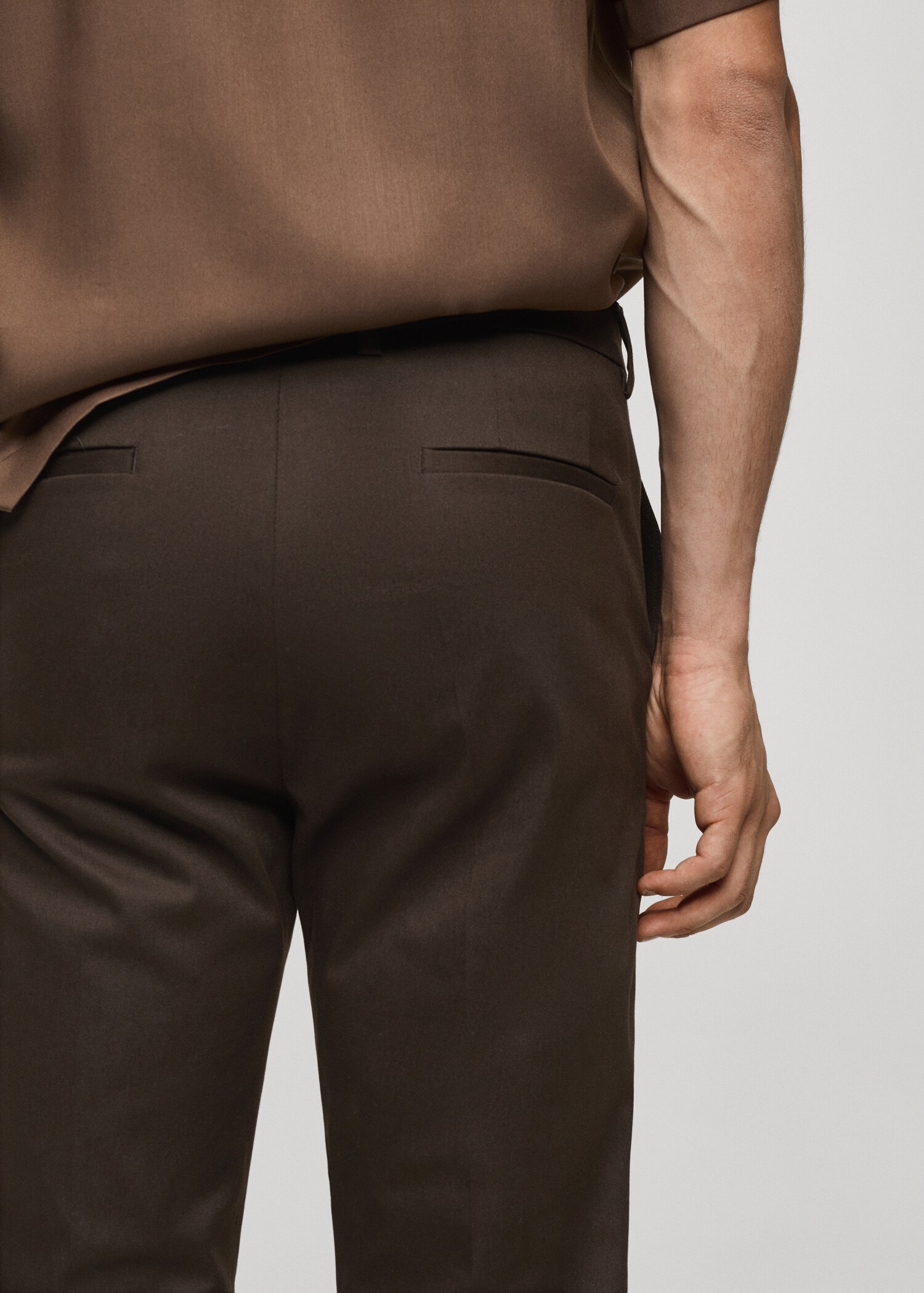 Dar kesim chino pantolon - Ürün detayı 4