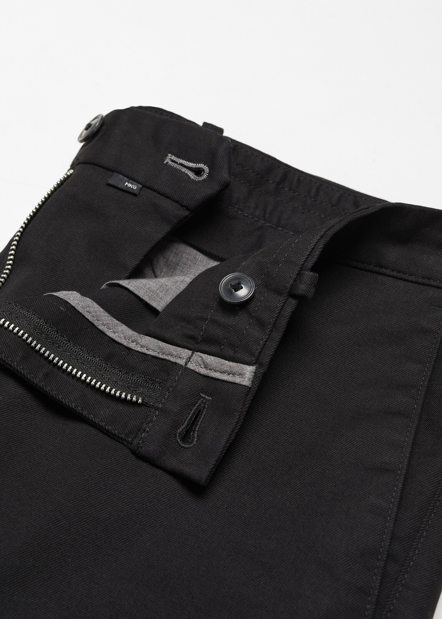 Pantalón chino slim fit sarga - Detalle del artículo 8